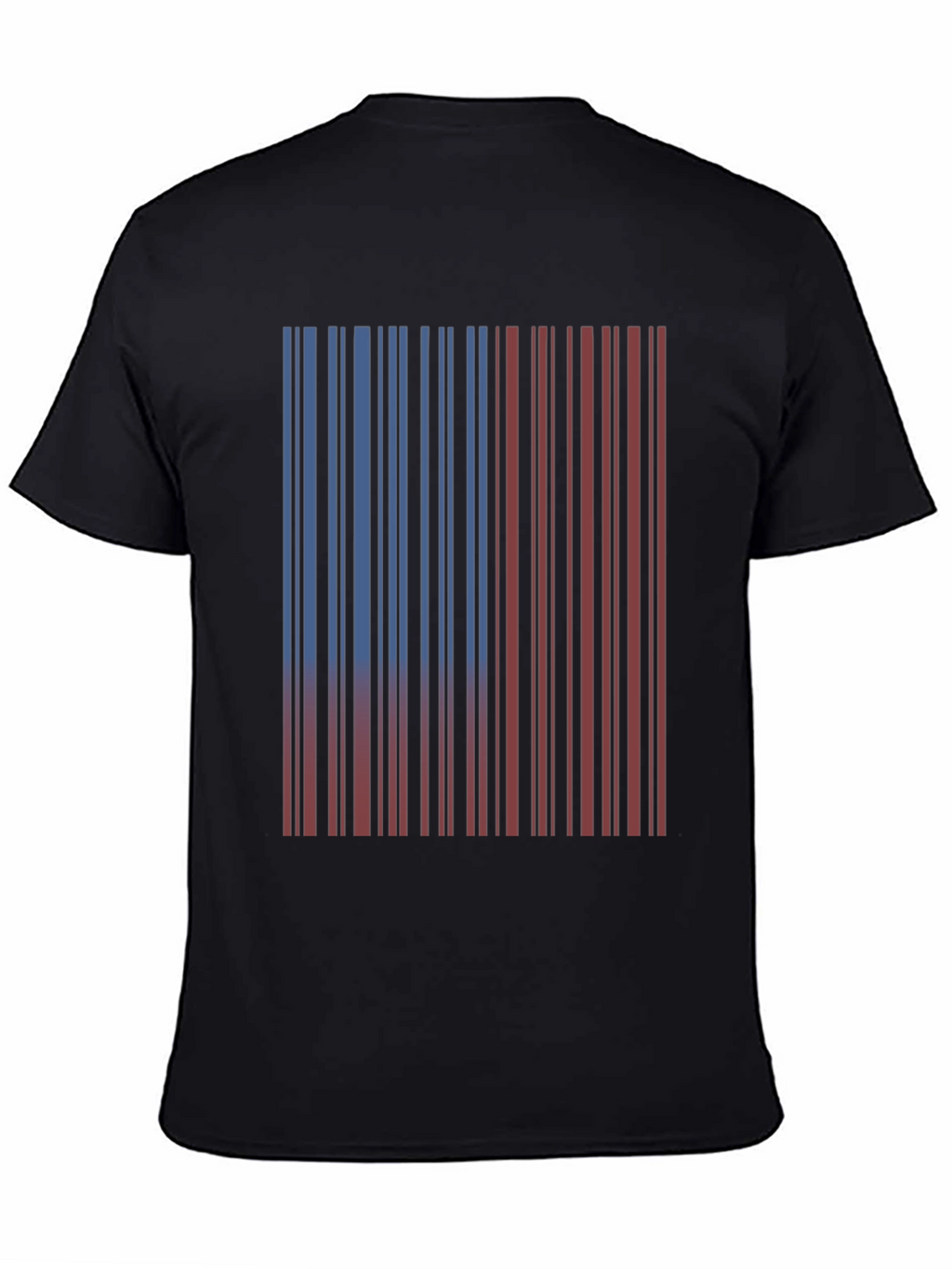Barcode Design T-Shirt - Casual Style
