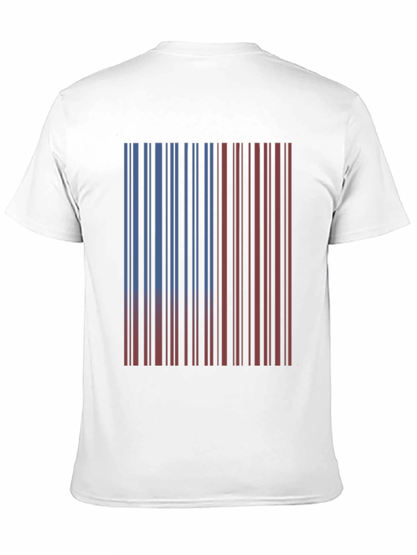 Barcode Design T-Shirt - Casual Style