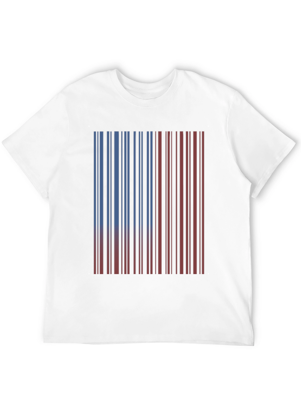 Barcode Design T-Shirt - Casual Style