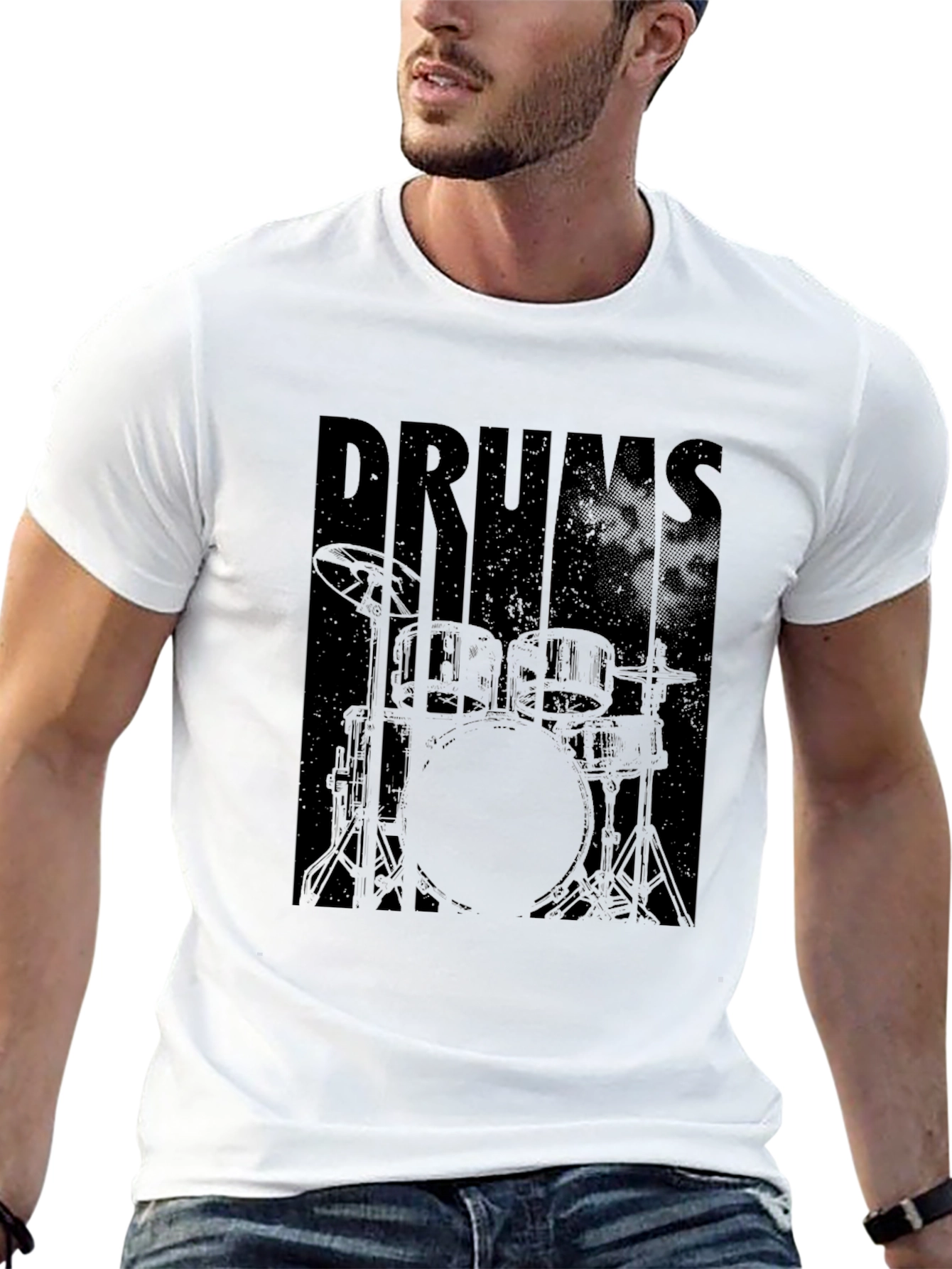 Black Drums Graphic Tee