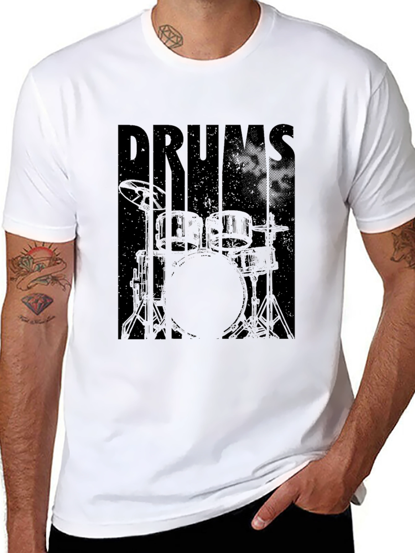 Black Drums Graphic Tee