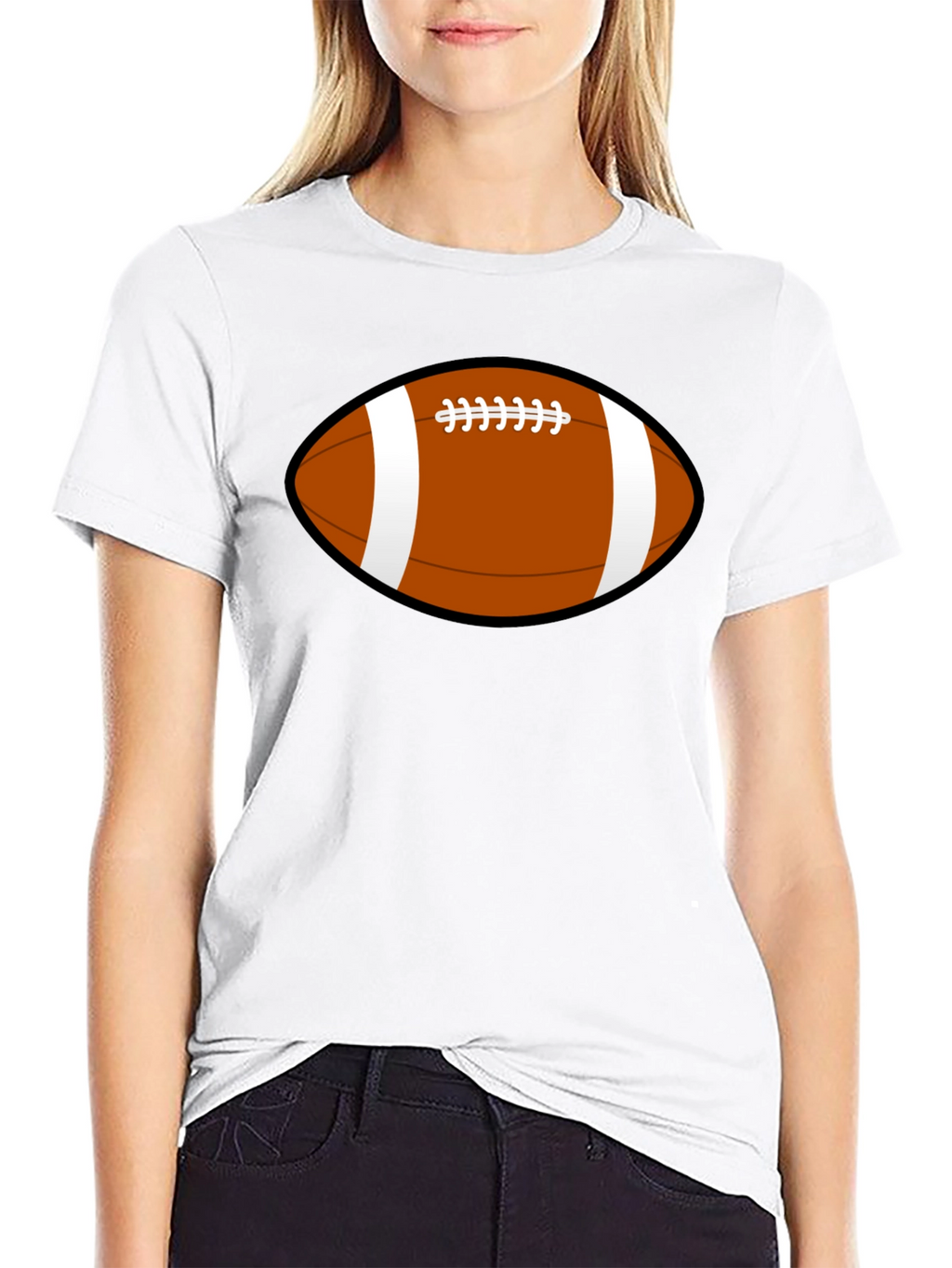 Football Graphic T-Shirt - Casual Style