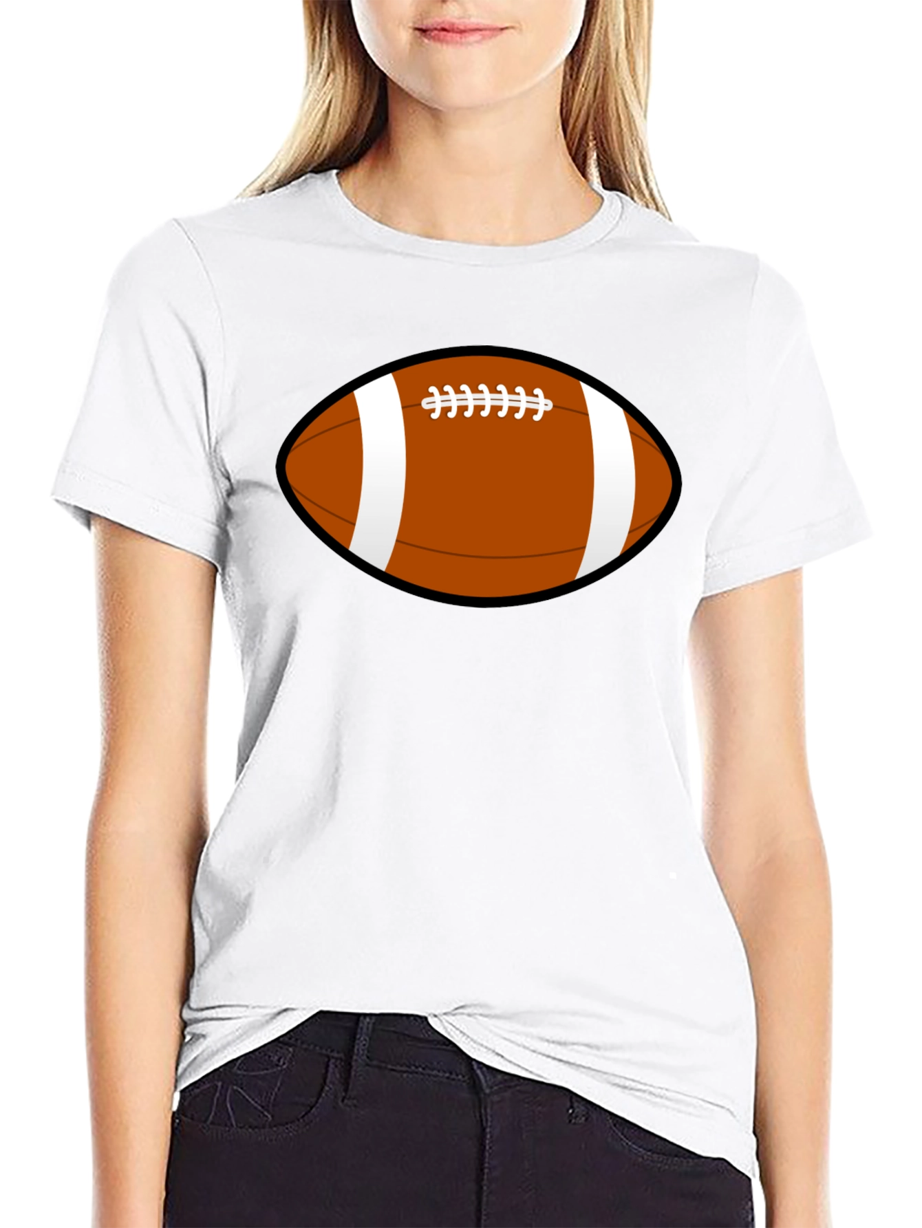 Football Graphic T-Shirt - Casual Style