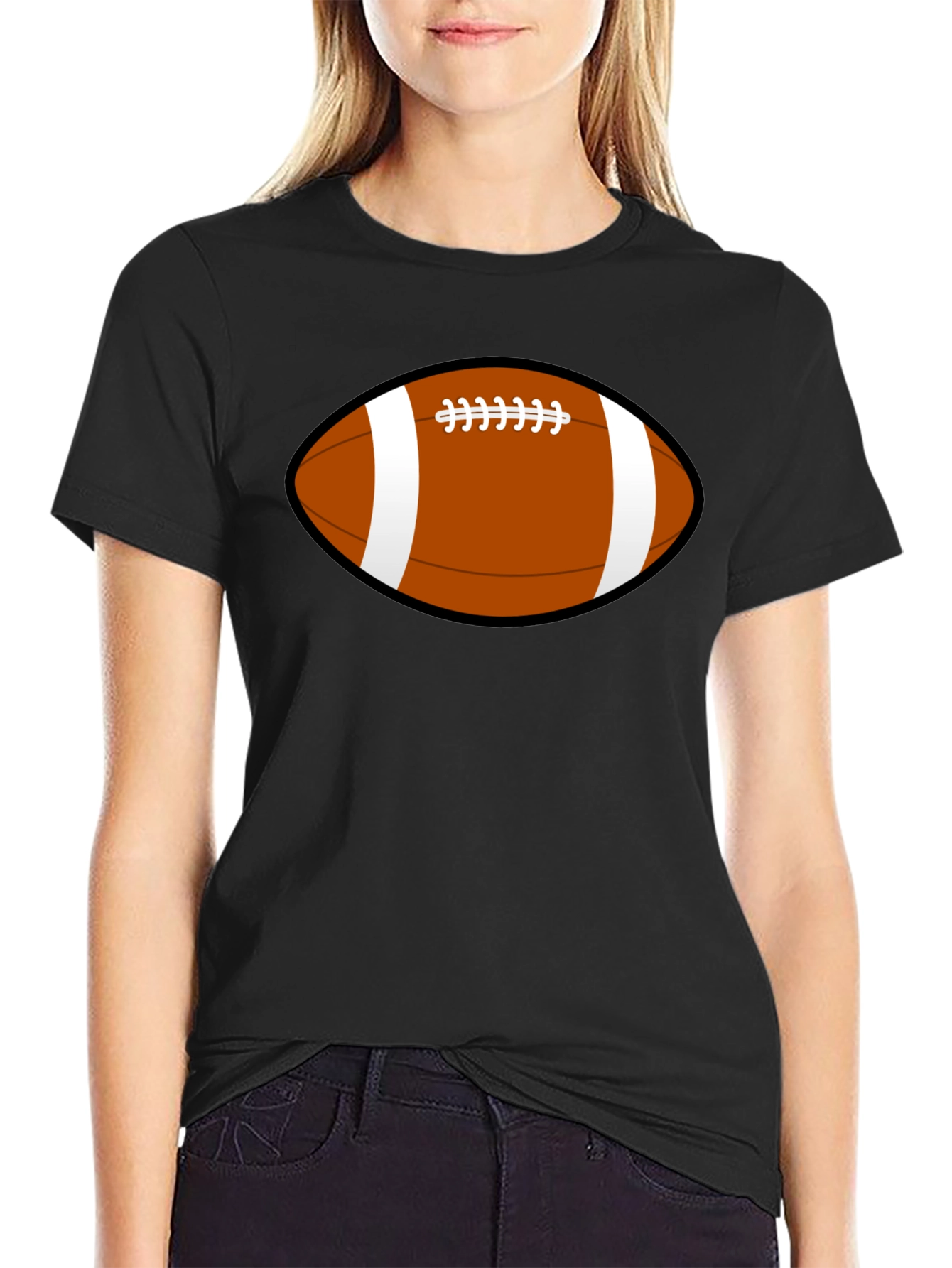 Football Graphic T-Shirt - Casual Style