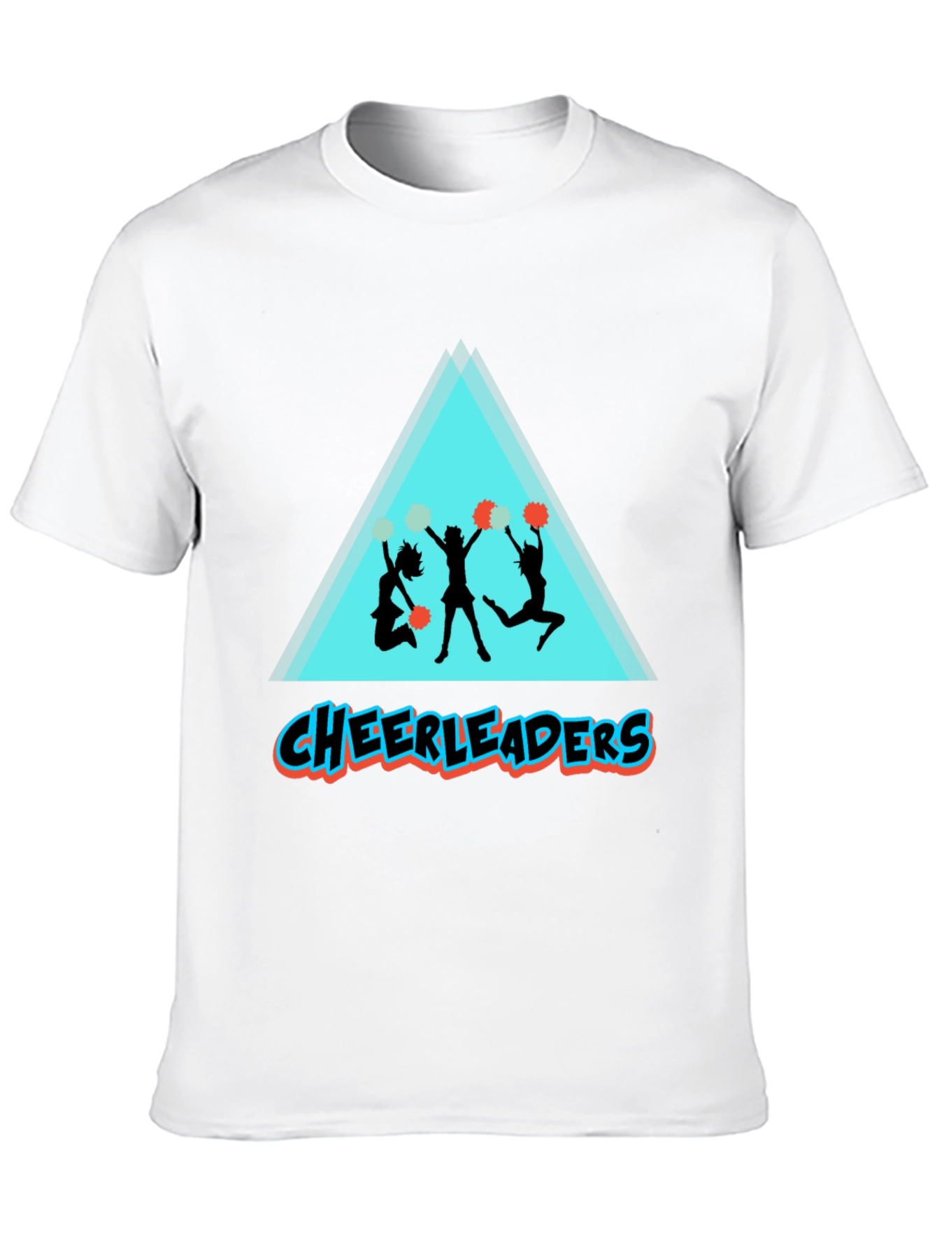 Cheerleaders Graphic Tee - Black T-Shirt