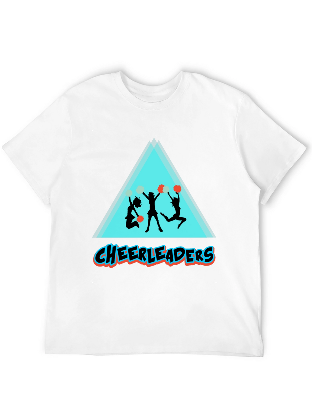 Cheerleaders Graphic Tee - Black T-Shirt