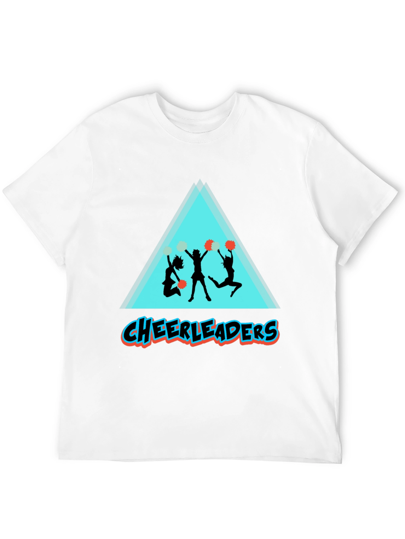 Cheerleaders Graphic Tee - Black T-Shirt