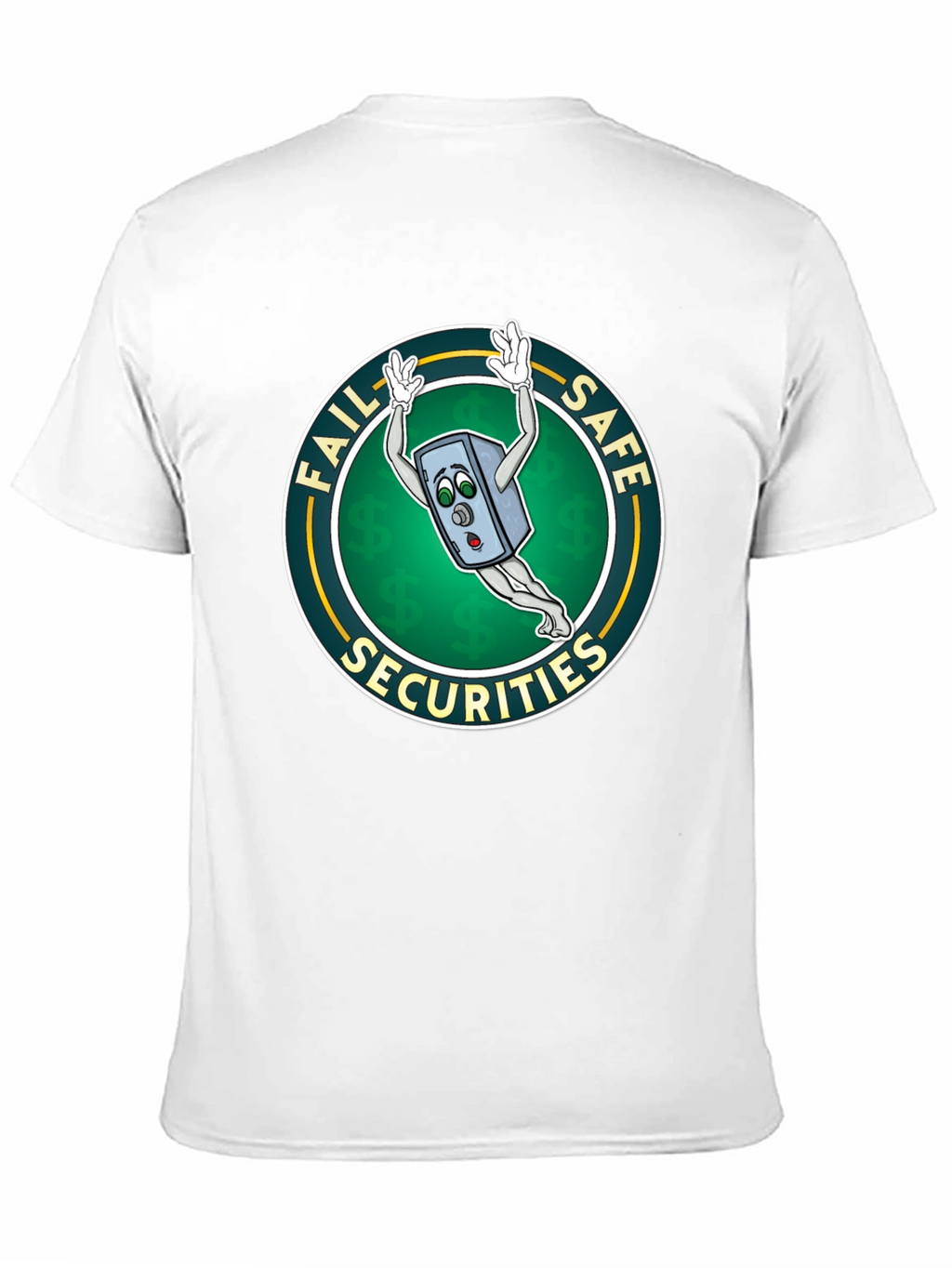 Fail Safe Securities Cartoon Graphic T-Shirt