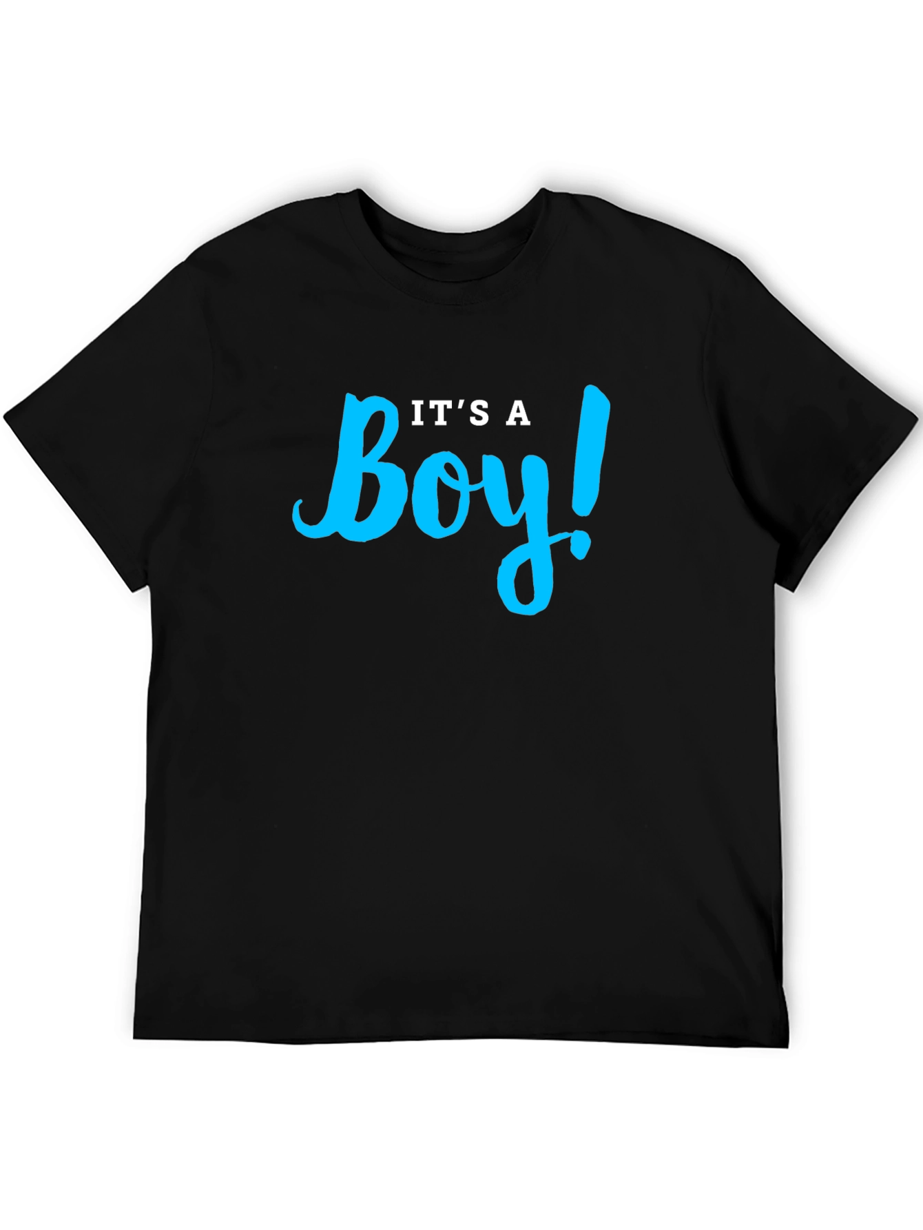 Its A Boy! Graphic Print T-Shirt