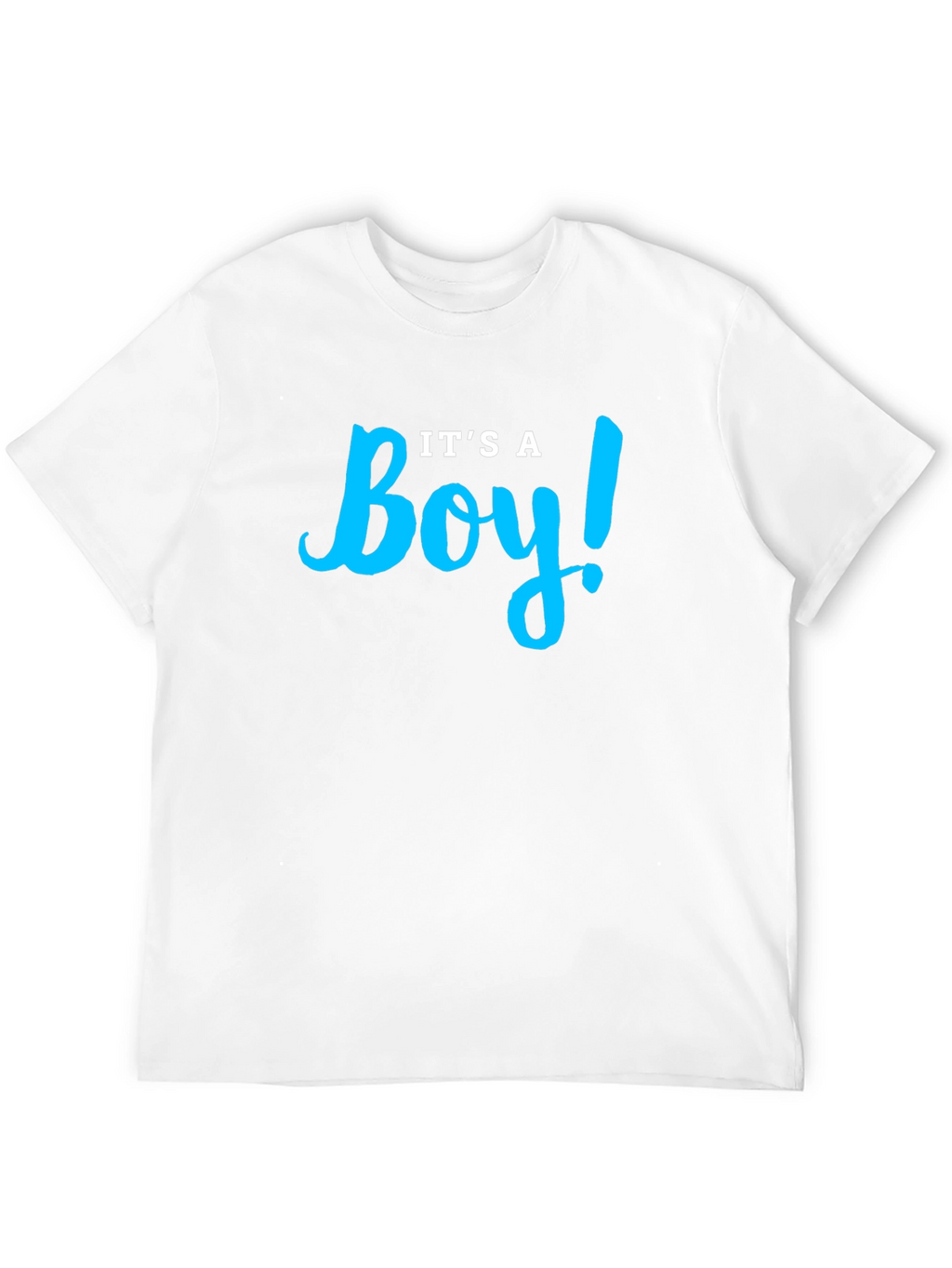 Its A Boy! Graphic Print T-Shirt