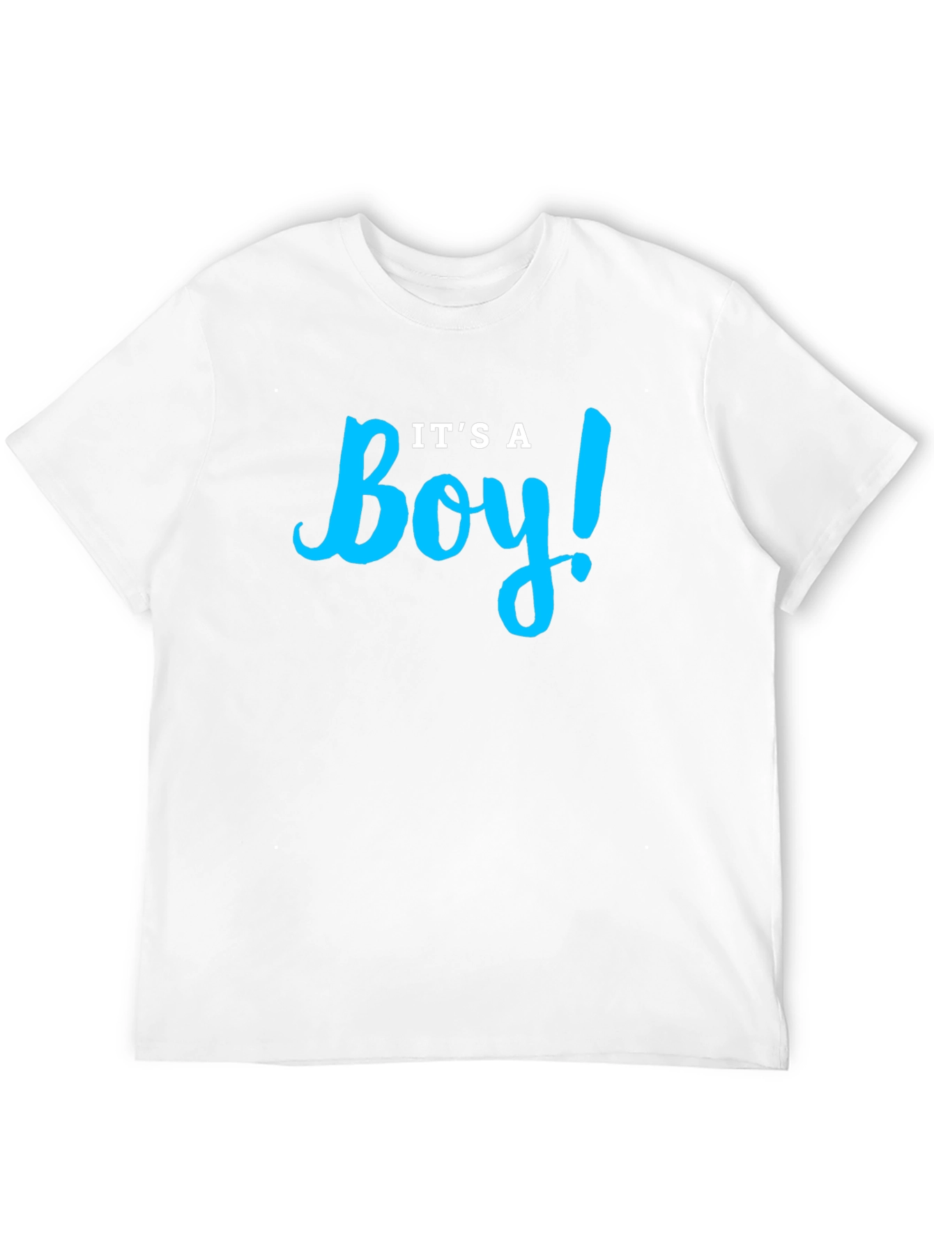 Its A Boy! Graphic Print T-Shirt