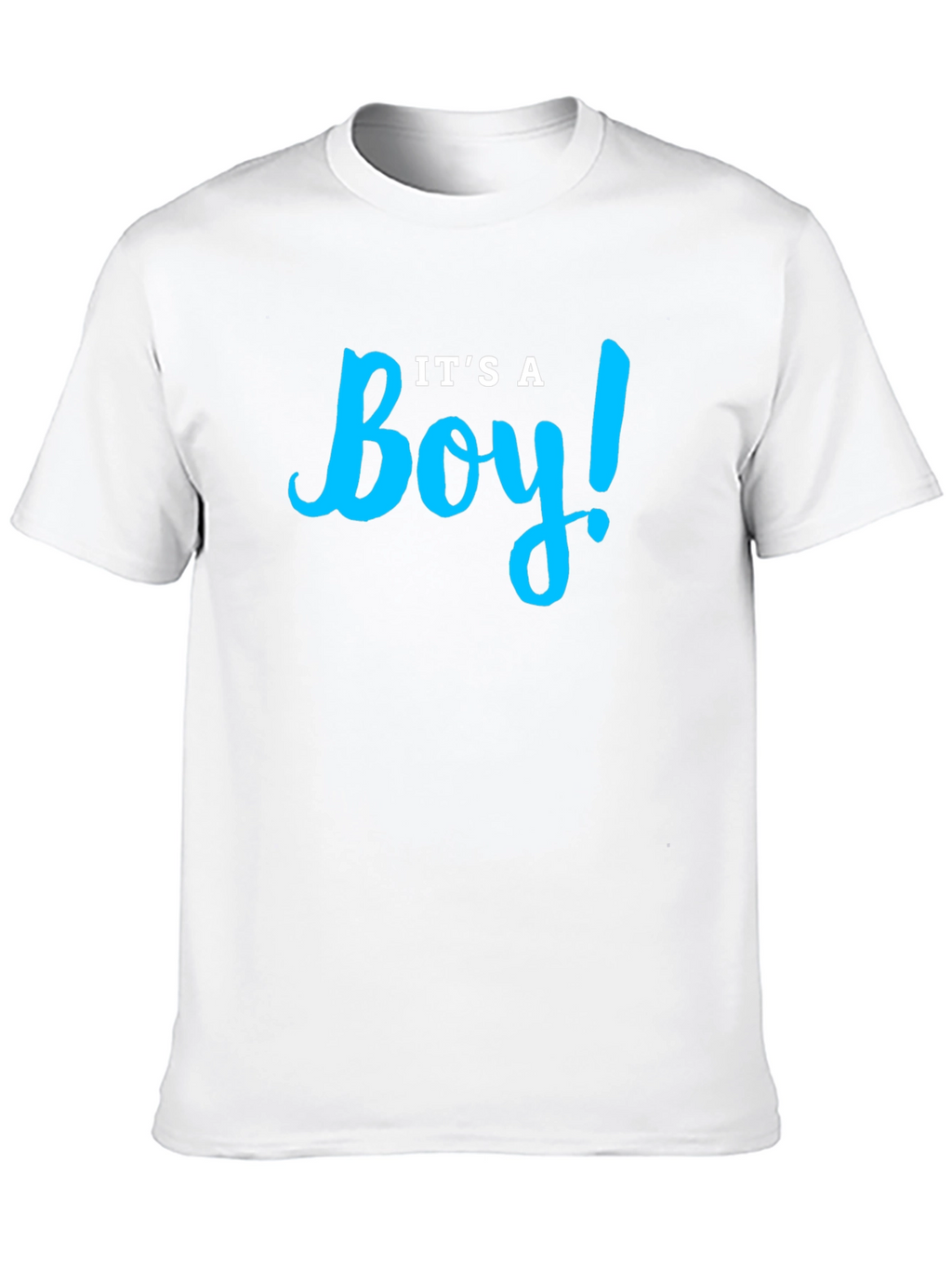 Its A Boy! Graphic Print T-Shirt