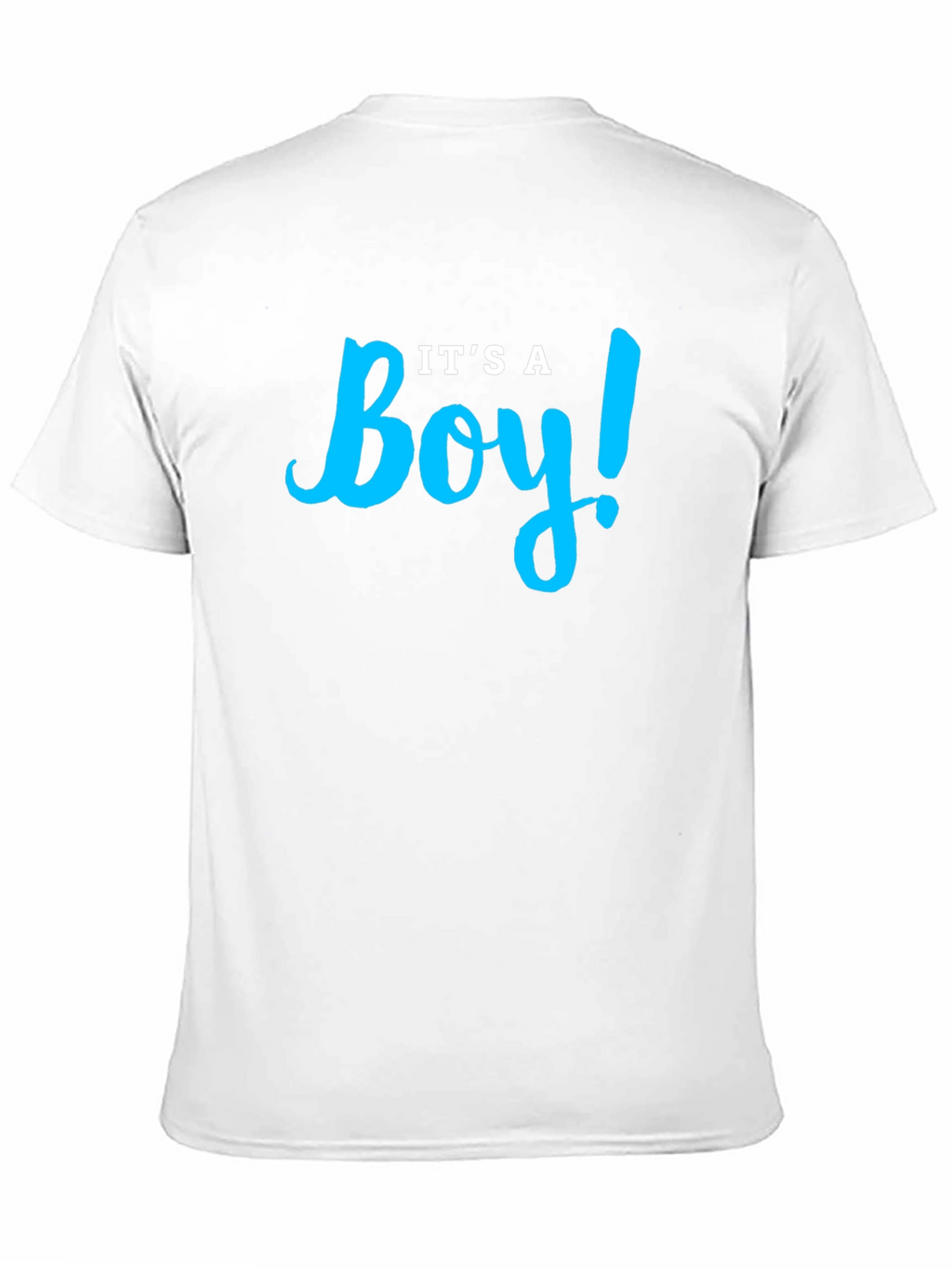 Its A Boy! Graphic Print T-Shirt
