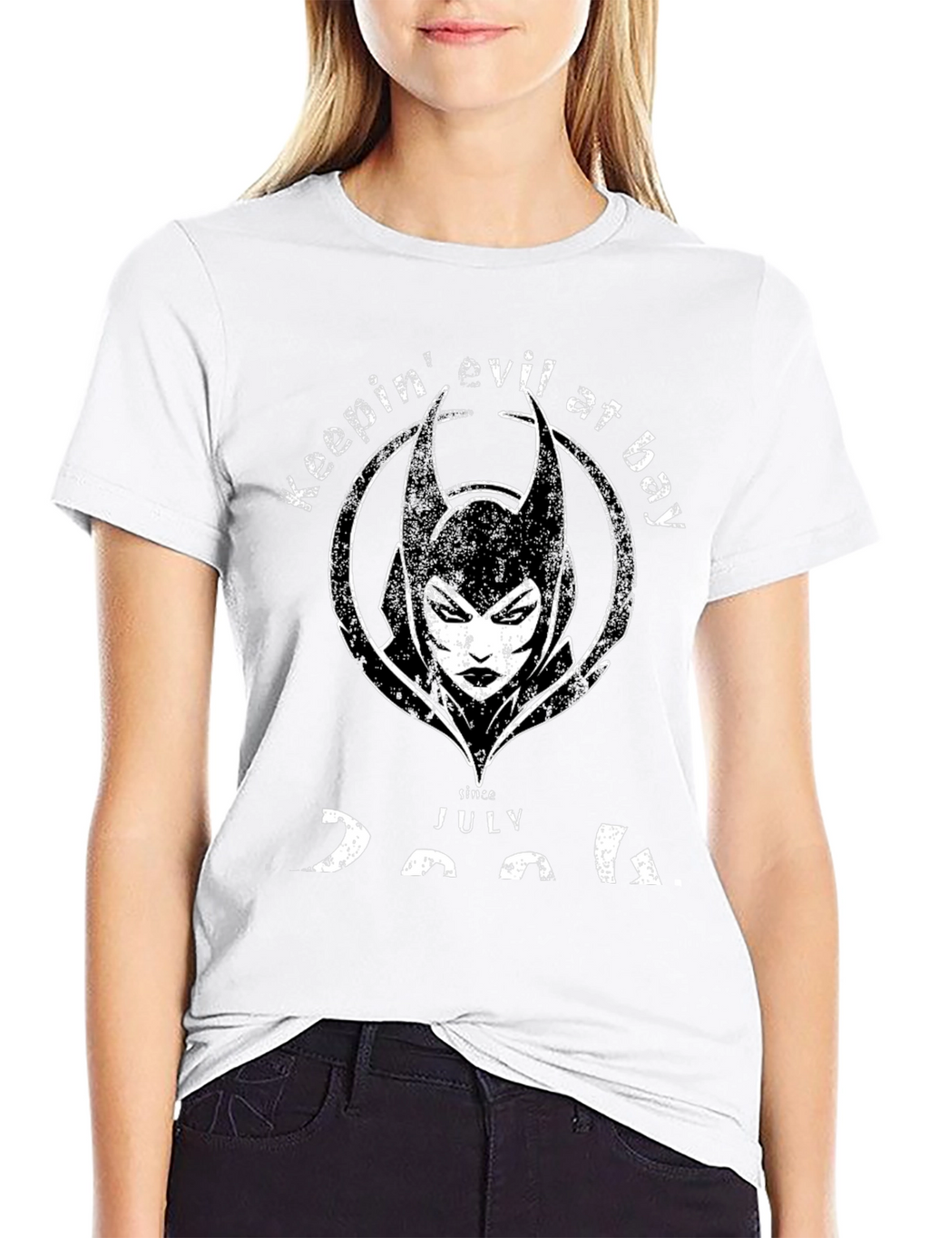 Keepin Evil At Bay Since July 2006 Black T-Shirt