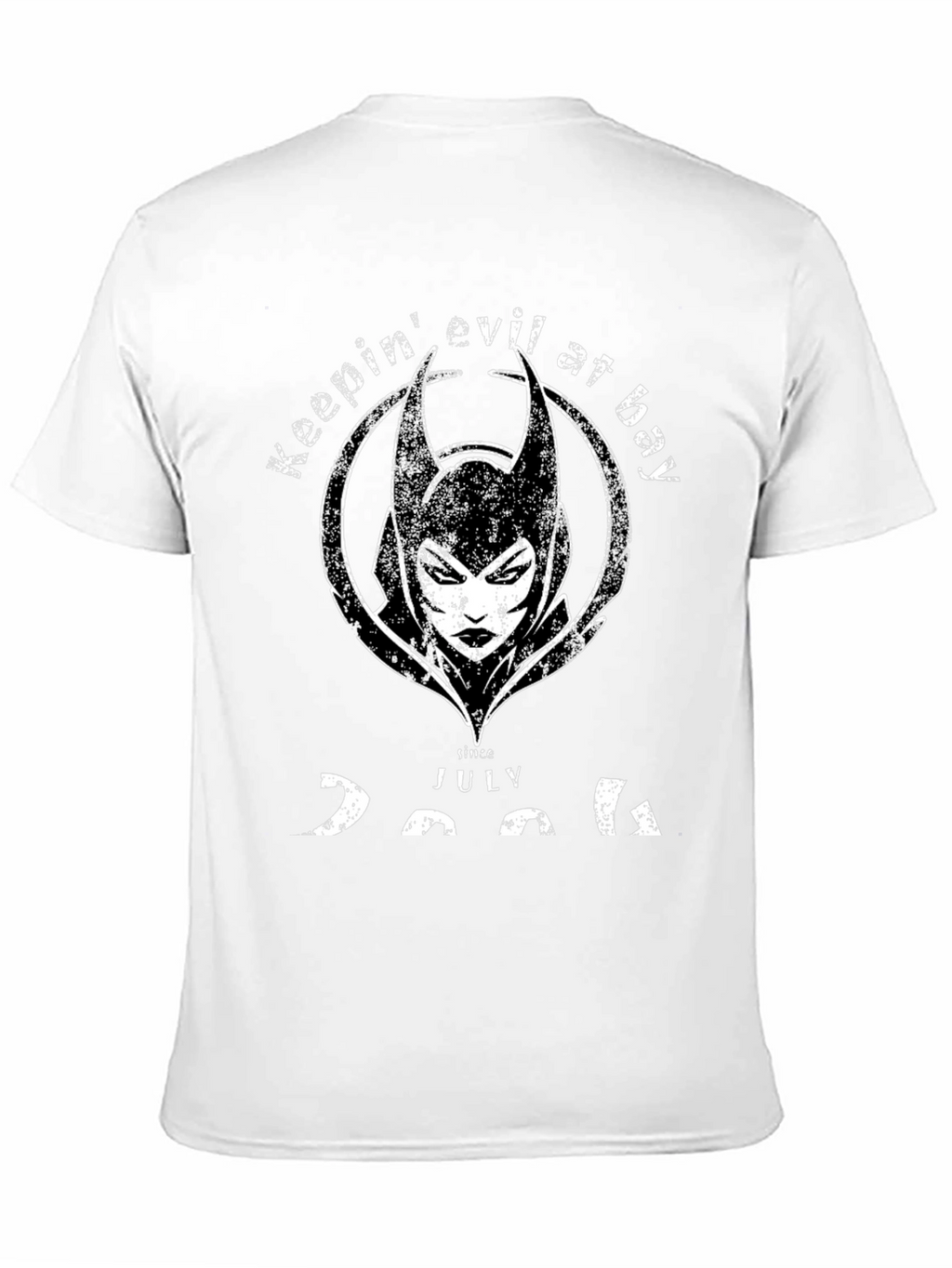 Keepin Evil At Bay Since July 2006 Black T-Shirt