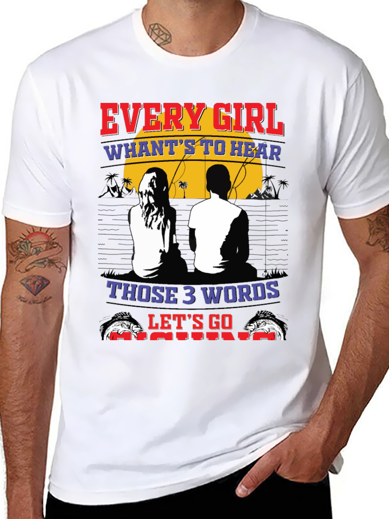 Every Girl Fishing T-Shirt - Perfect for Anglers!