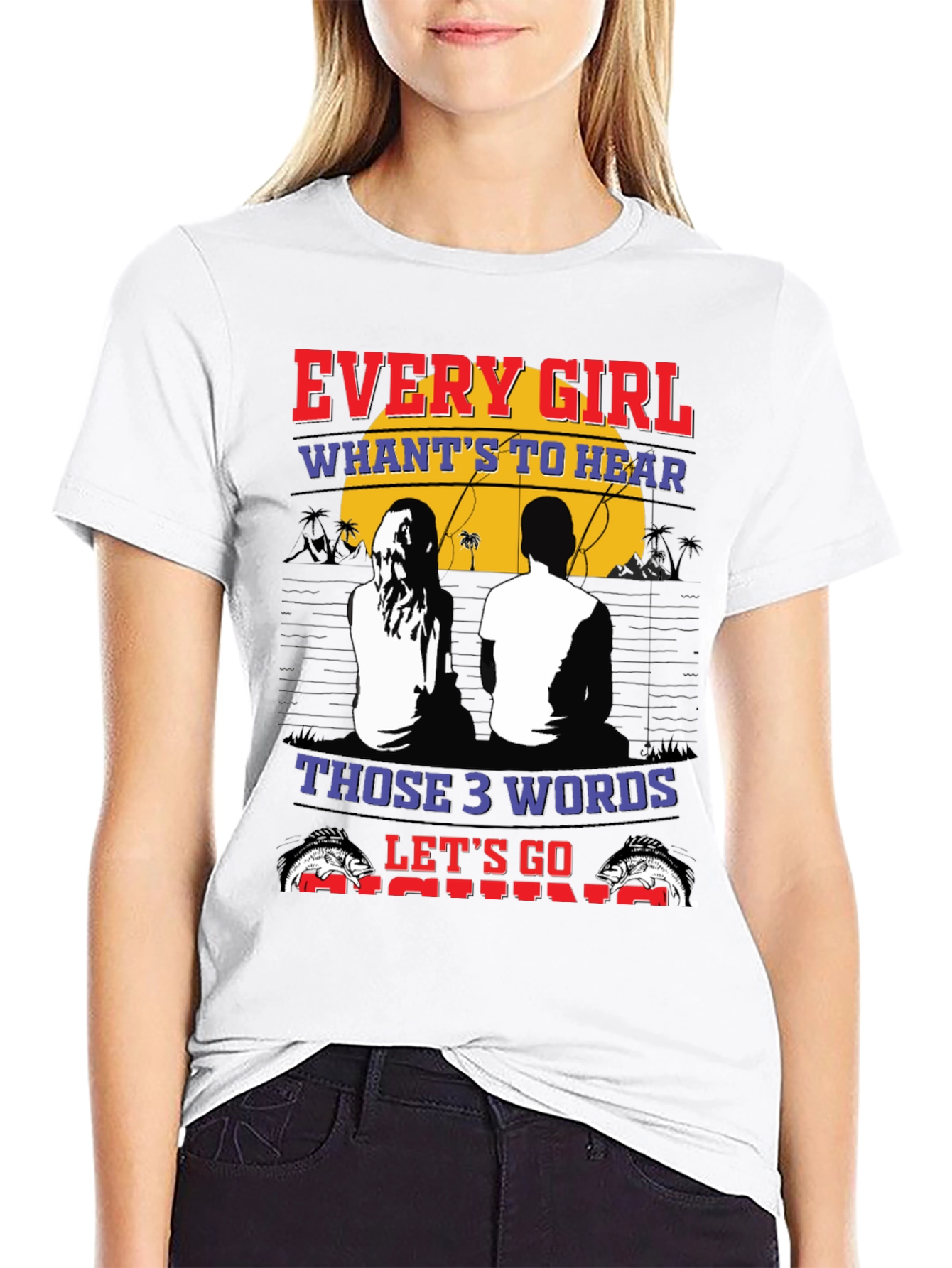 Every Girl Fishing T-Shirt - Perfect for Anglers!
