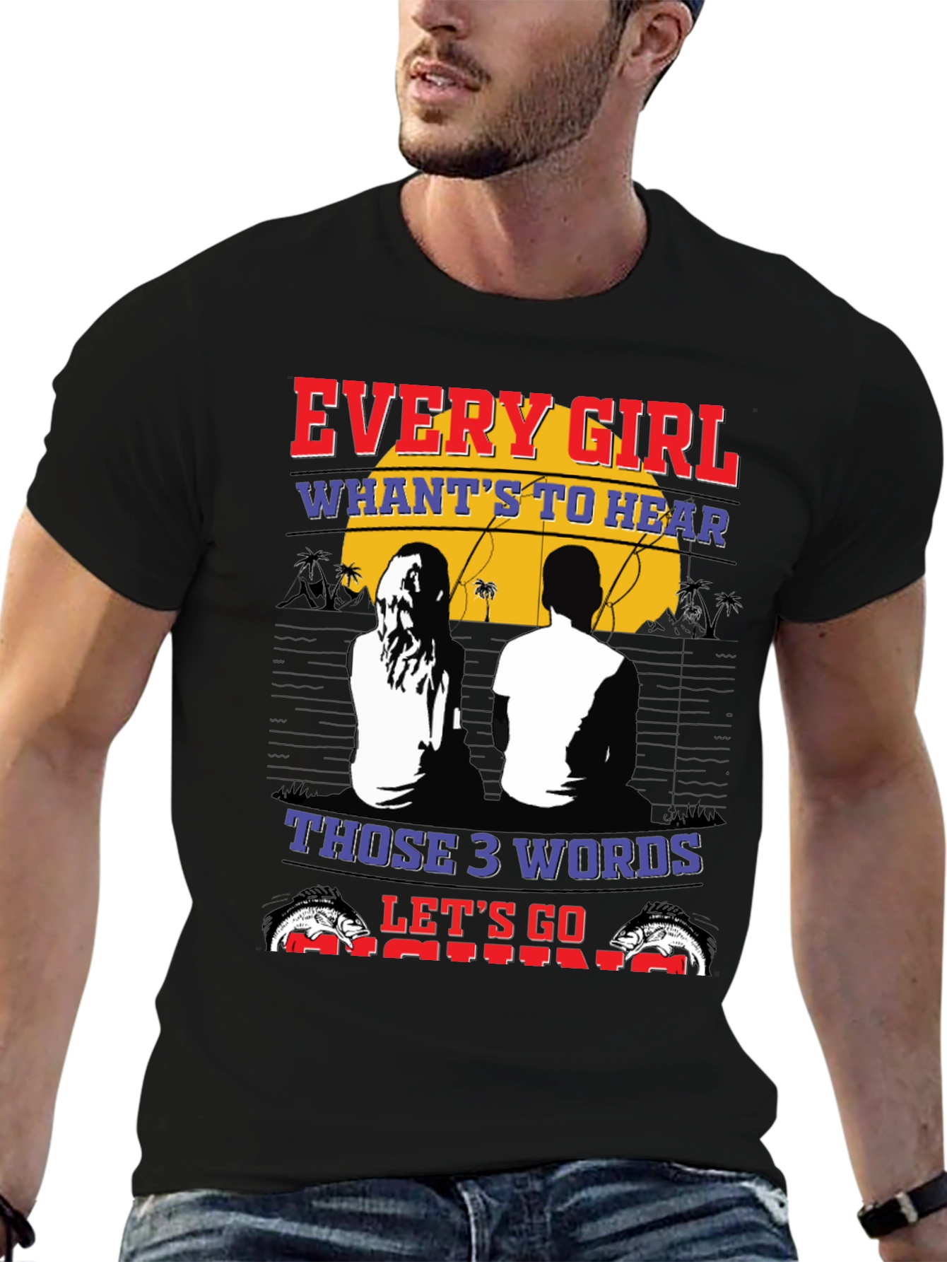 Every Girl Fishing T-Shirt - Perfect for Anglers!