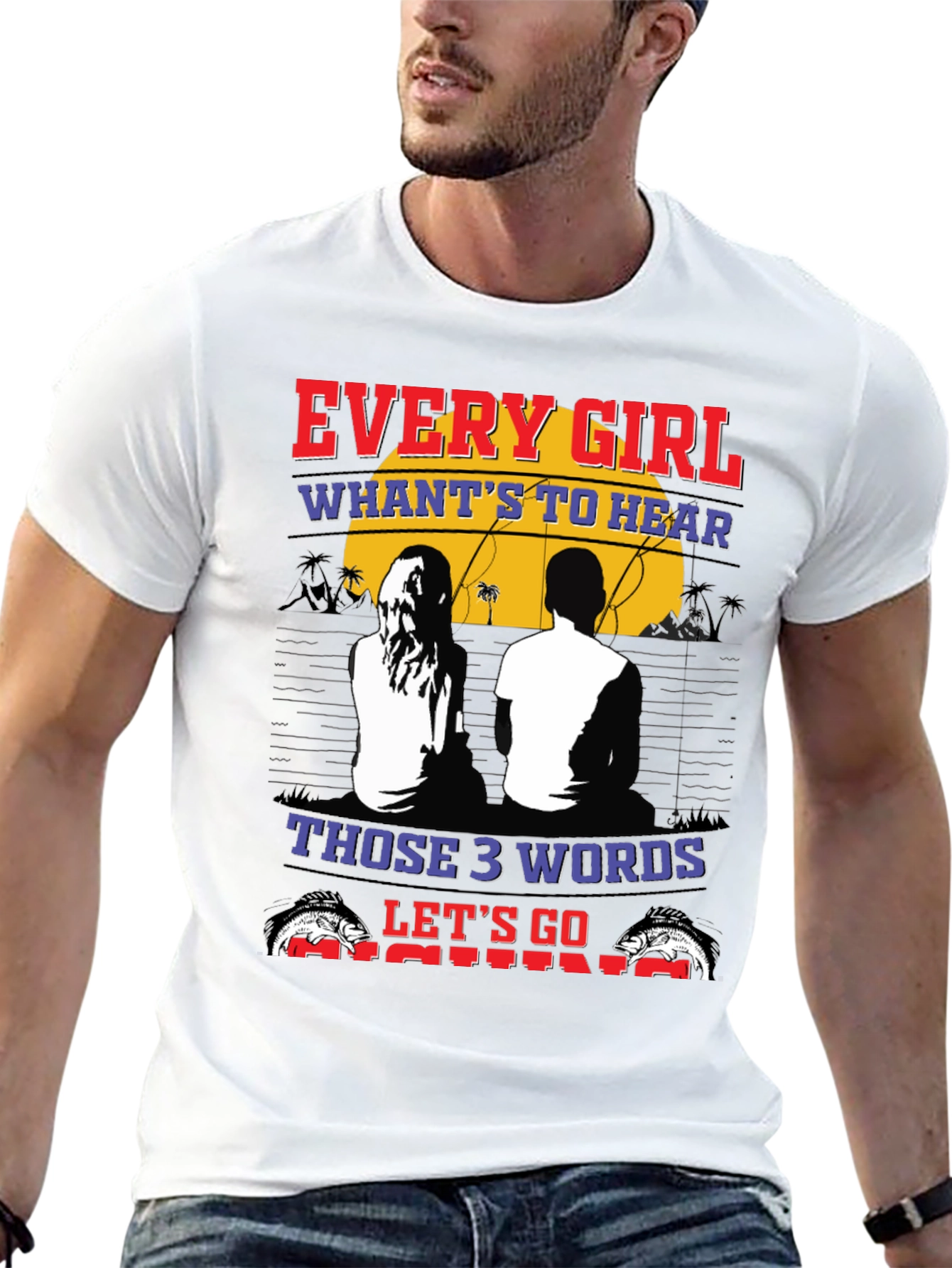 Every Girl Fishing T-Shirt - Perfect for Anglers!