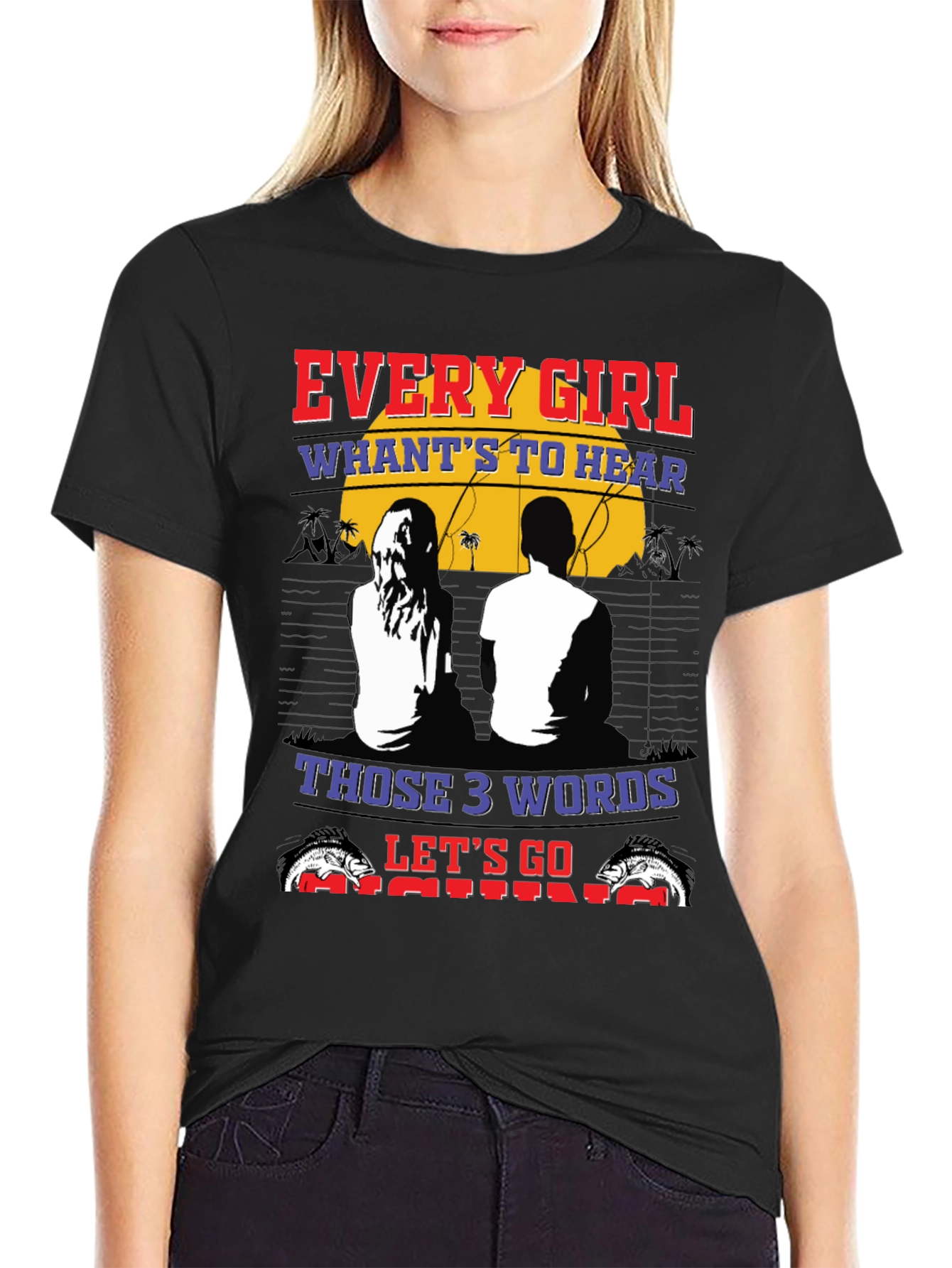 Every Girl Fishing T-Shirt - Perfect for Anglers!