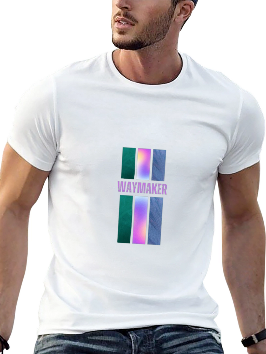 Waymaker Graphic Print Black T-Shirt