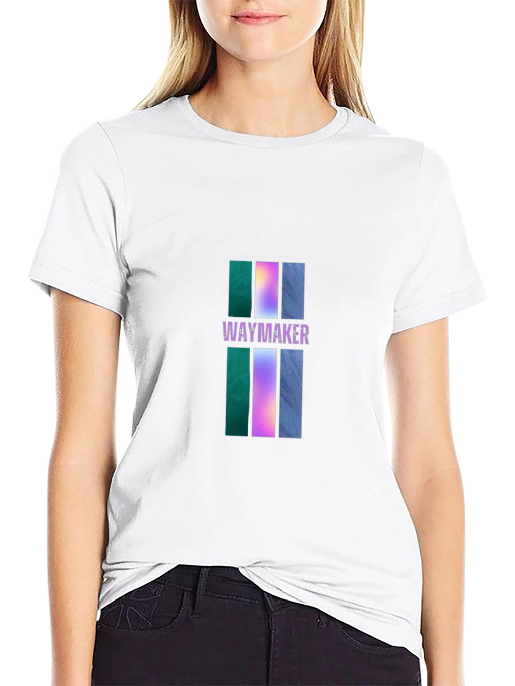Waymaker Graphic Print Black T-Shirt
