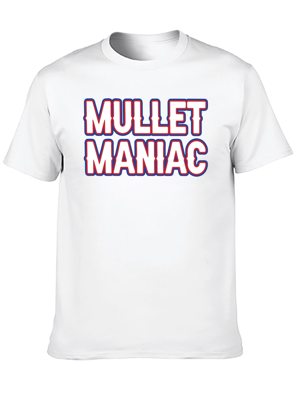 Mullet Maniac Black T-Shirt