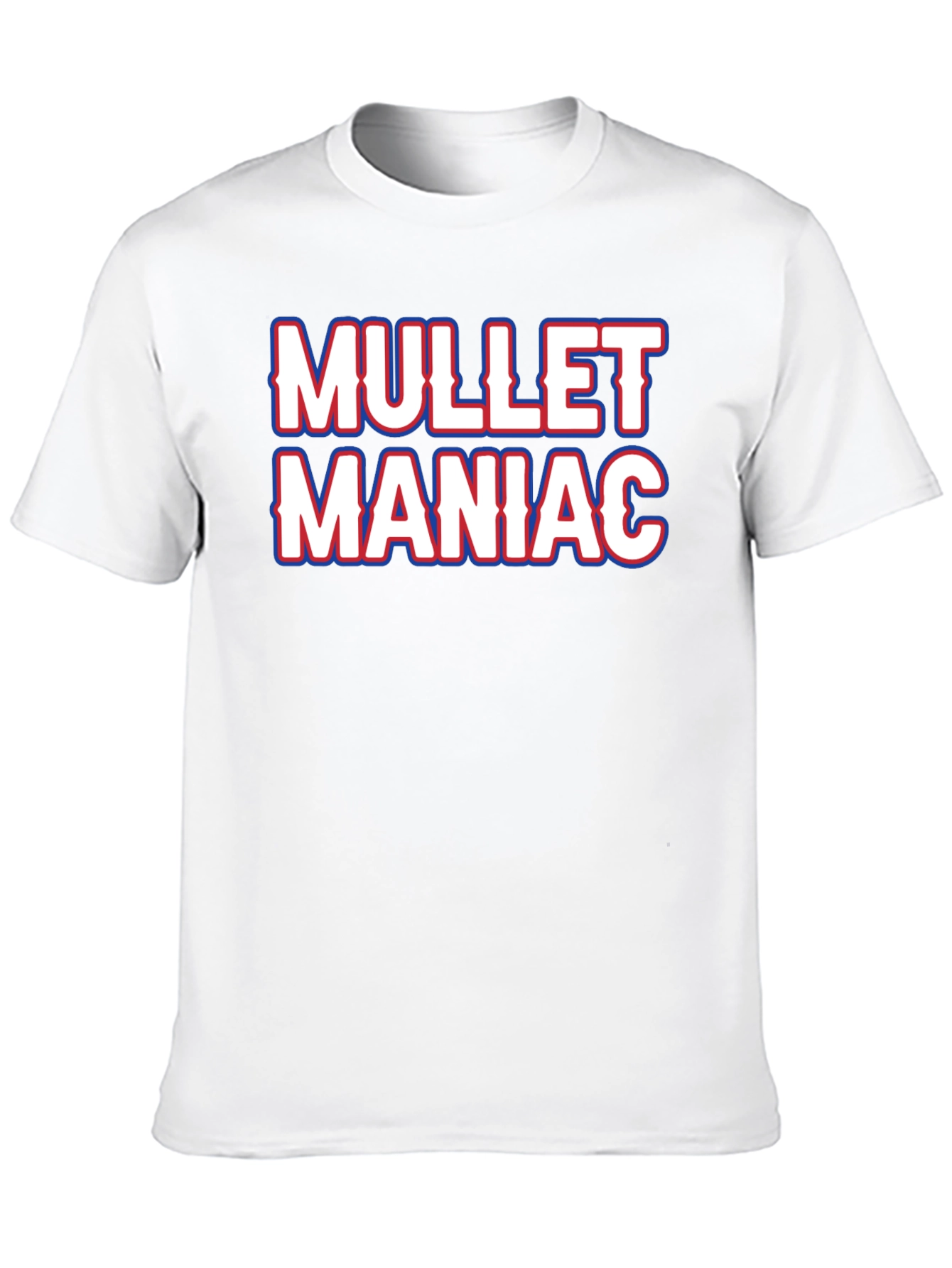 Mullet Maniac Black T-Shirt
