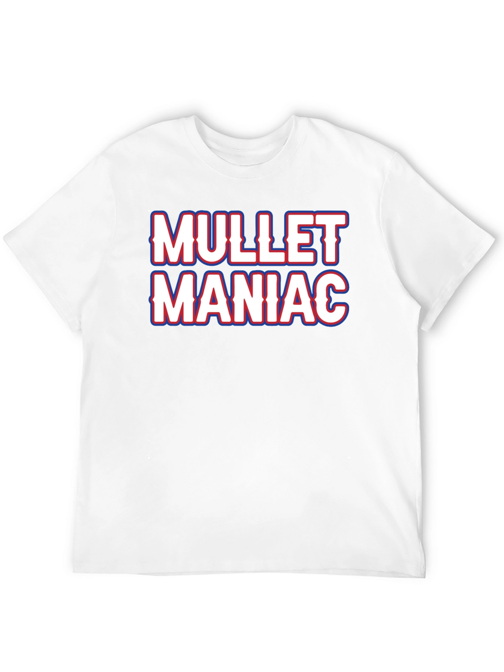 Mullet Maniac Black T-Shirt