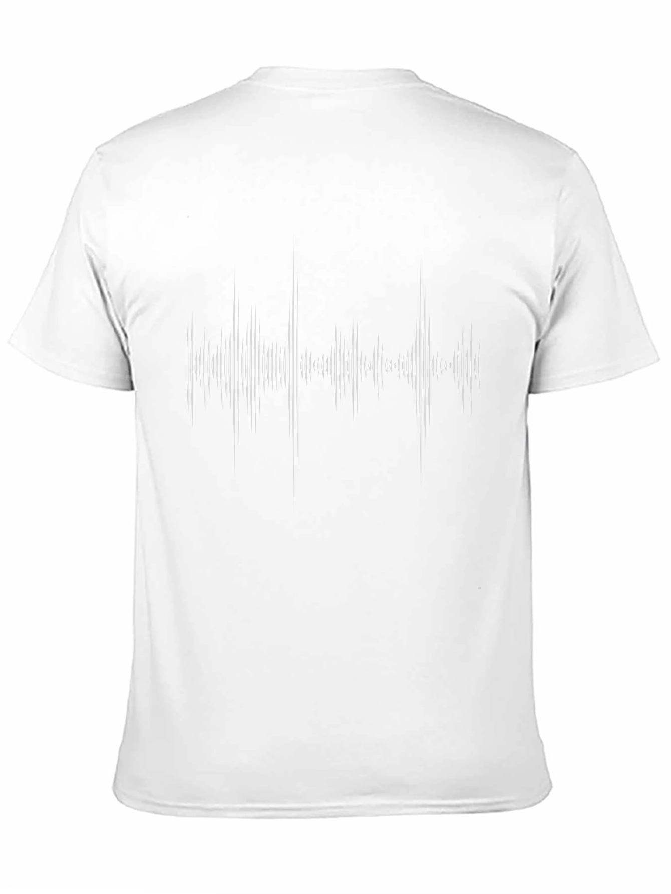 Sound Wave Graphic T-Shirt - Modern Style