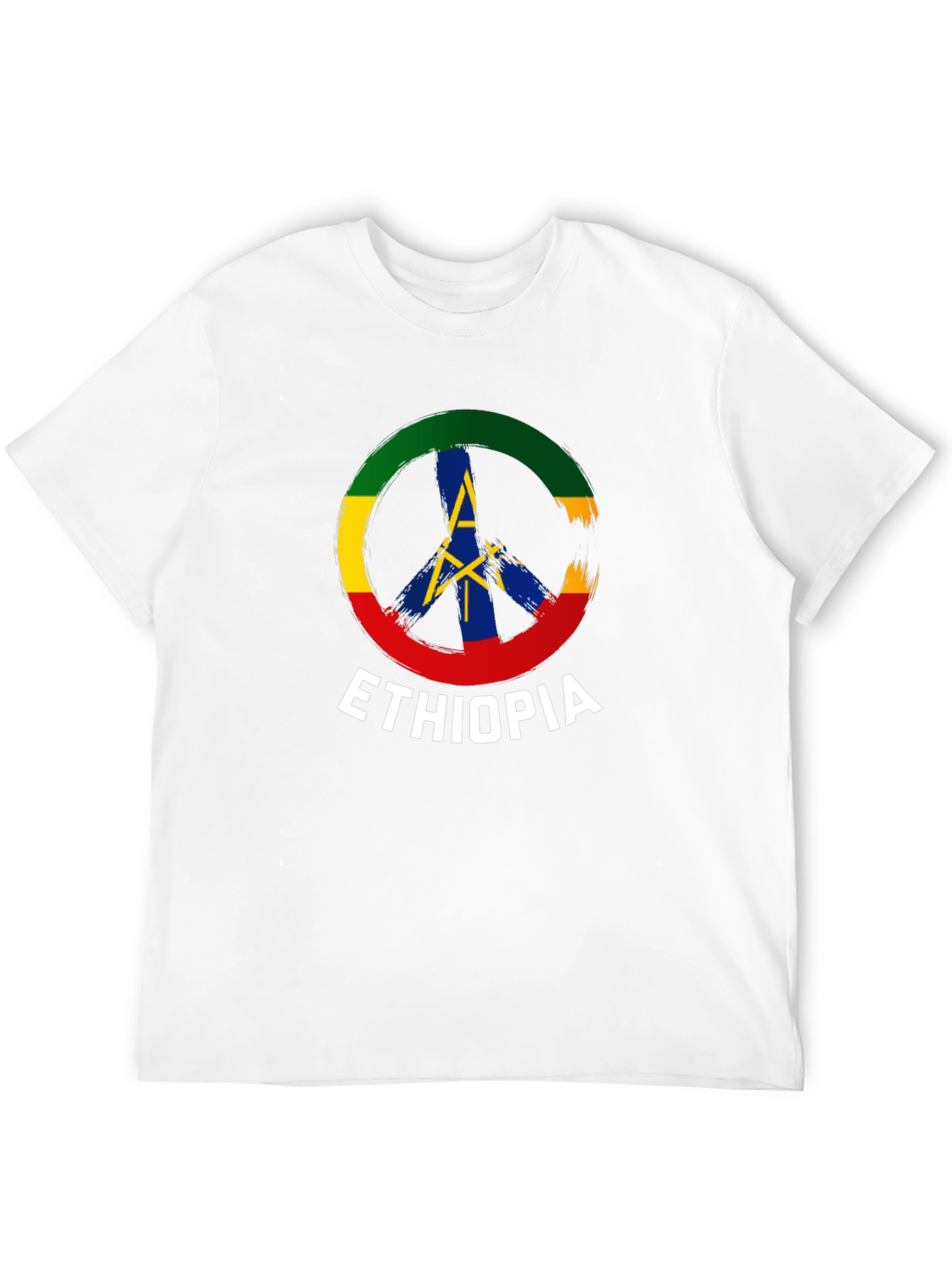 Ethiopia Peace Symbol T-Shirt