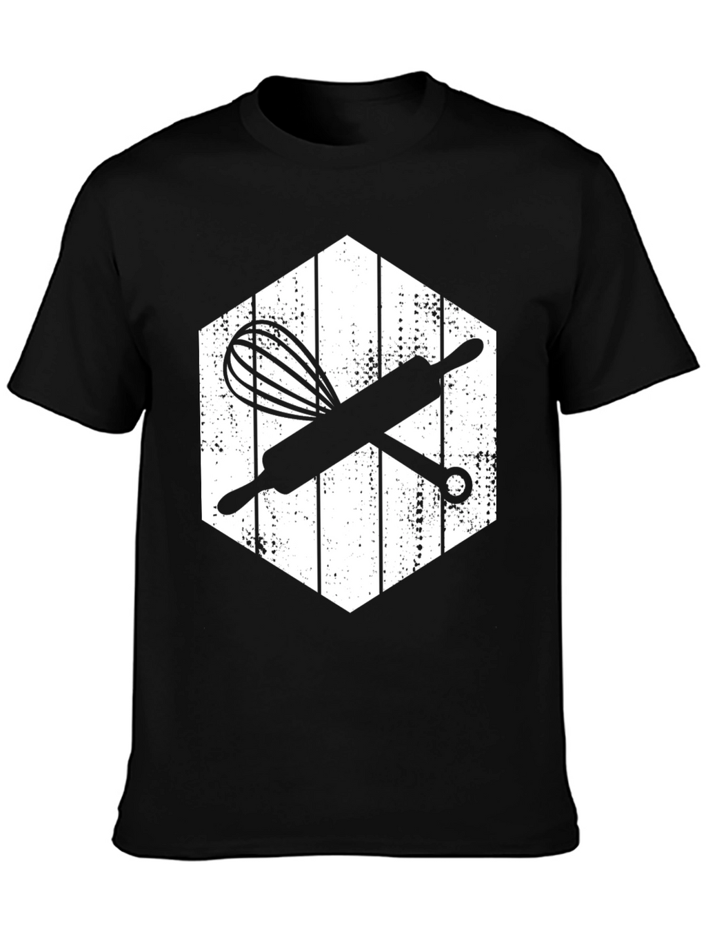 Bakers Whisk & Rolling Pin T-Shirt