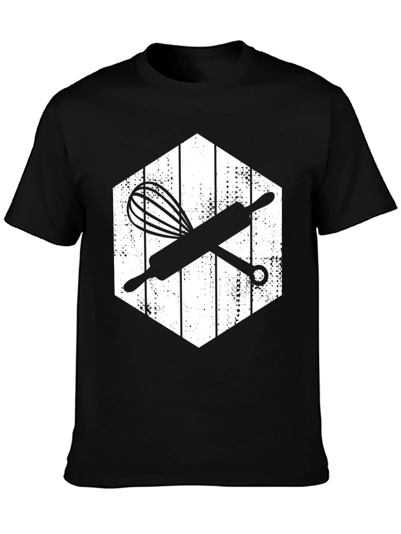 Bakers Whisk & Rolling Pin T-Shirt
