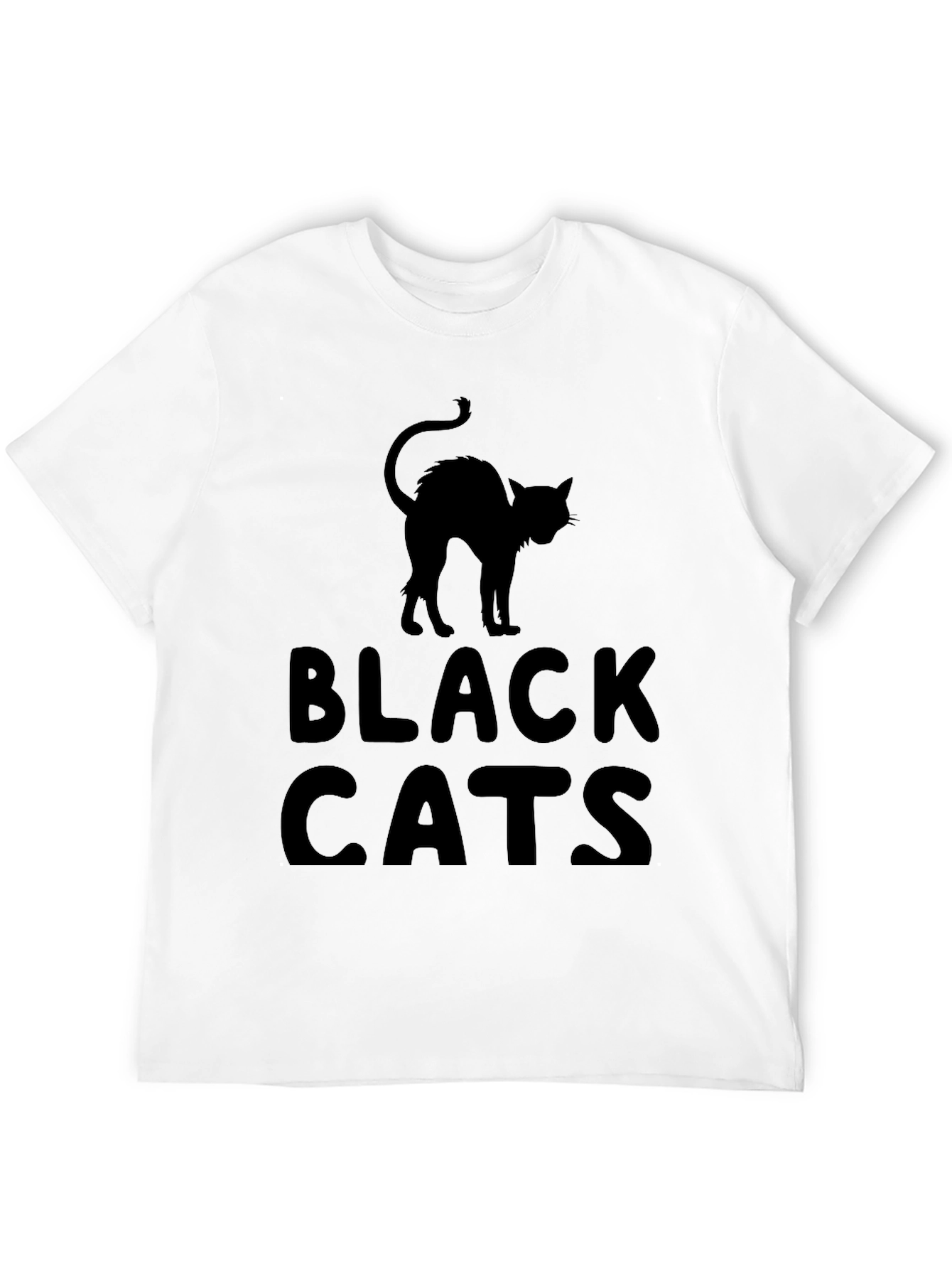 Black Cats T-Shirt - Spooky Season Apparel