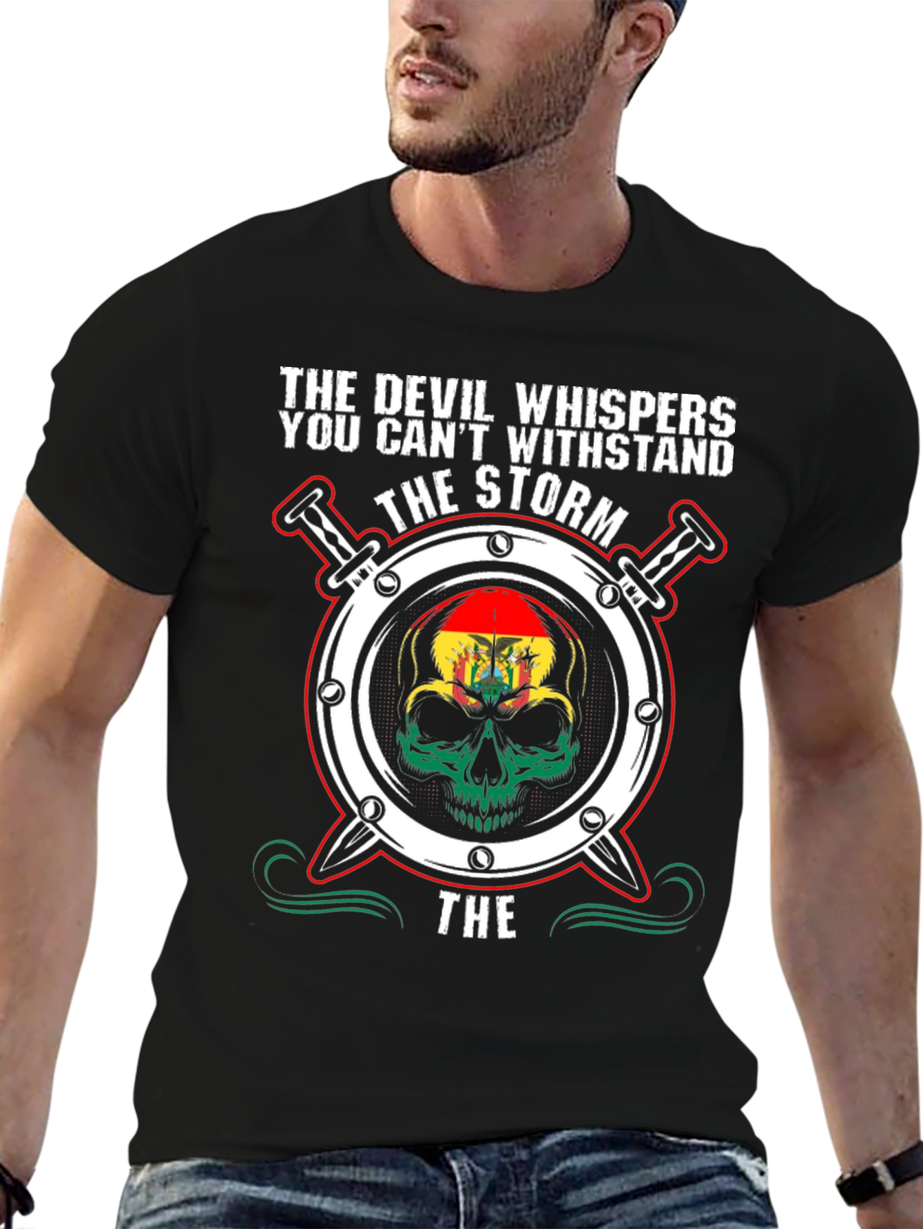 The Storm Skull Graphic Tee - Bold Fashion