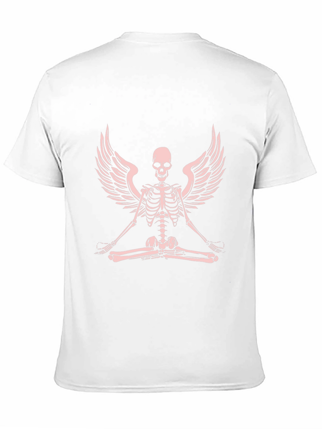 Skeleton Angel Meditation Graphic Tee