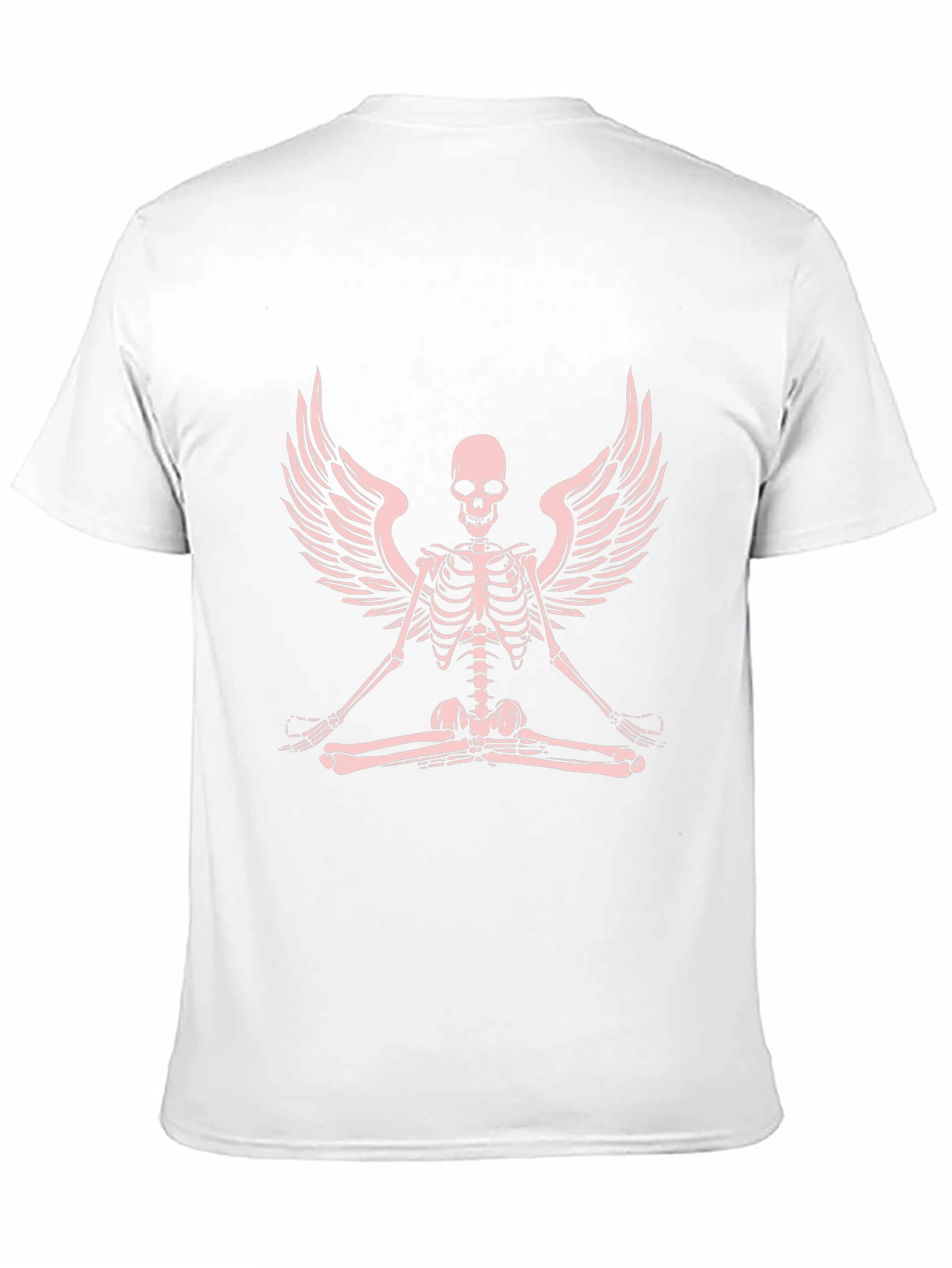 Skeleton Angel Meditation Graphic Tee