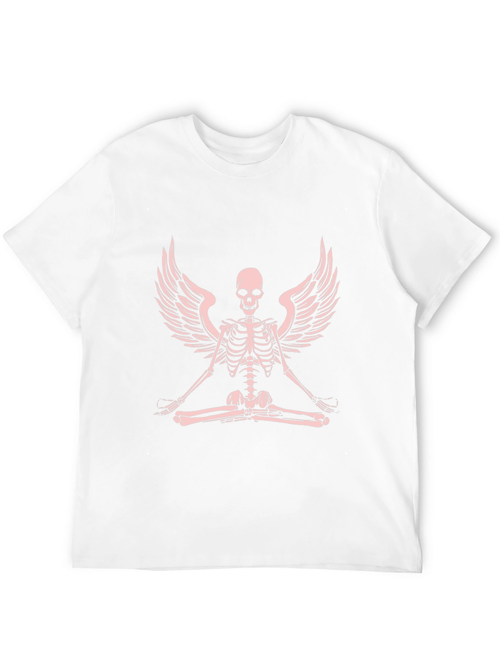 Skeleton Angel Meditation Graphic Tee