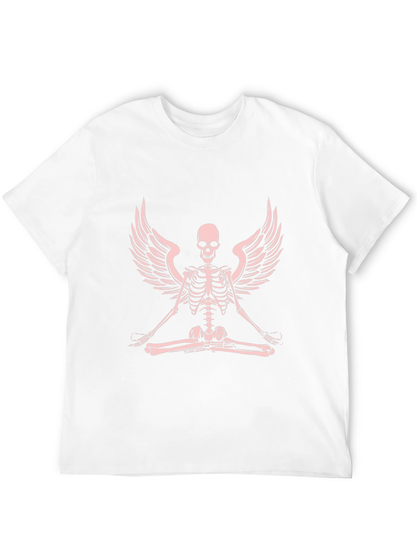 Skeleton Angel Meditation Graphic Tee