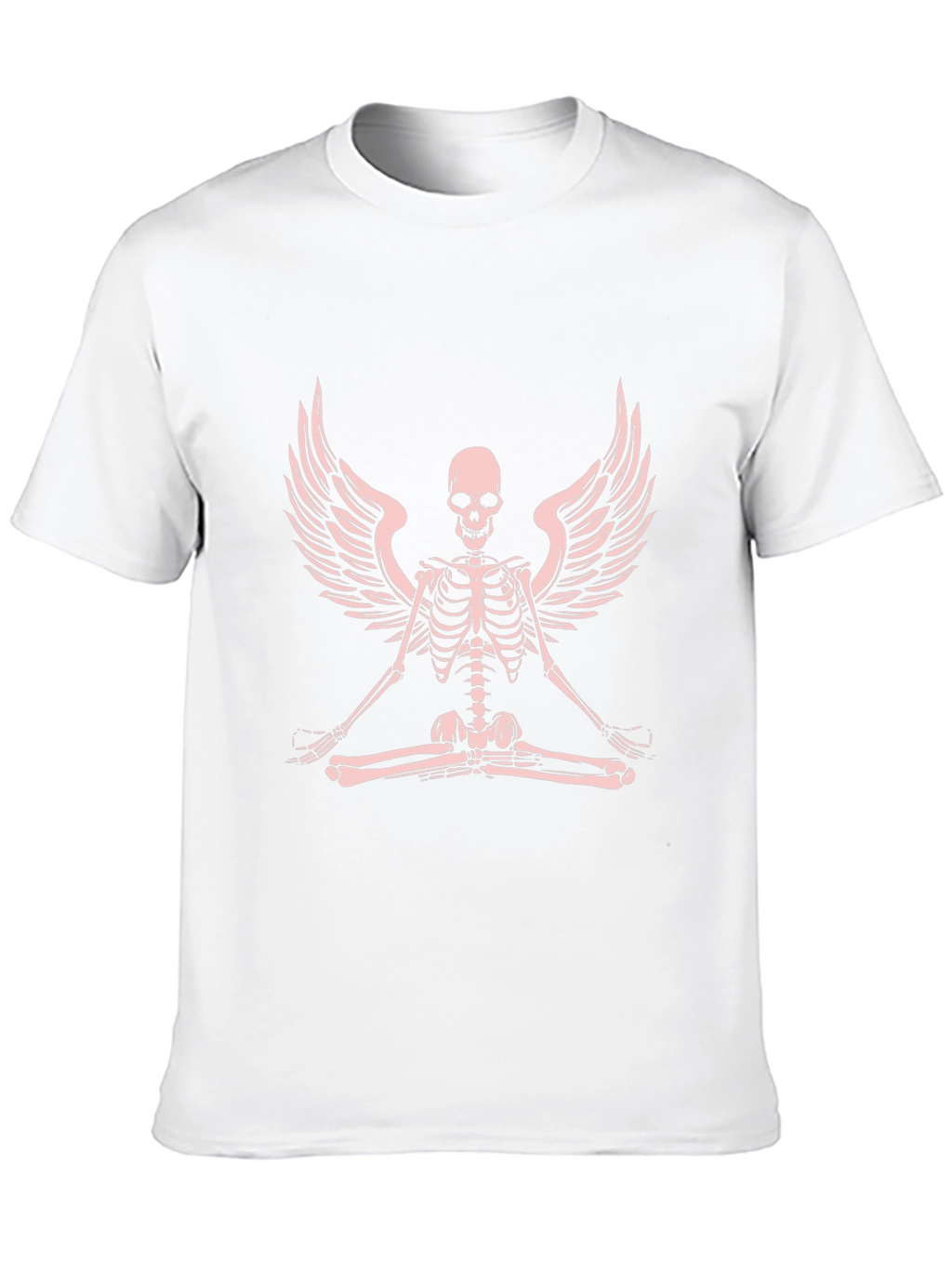 Skeleton Angel Meditation Graphic Tee
