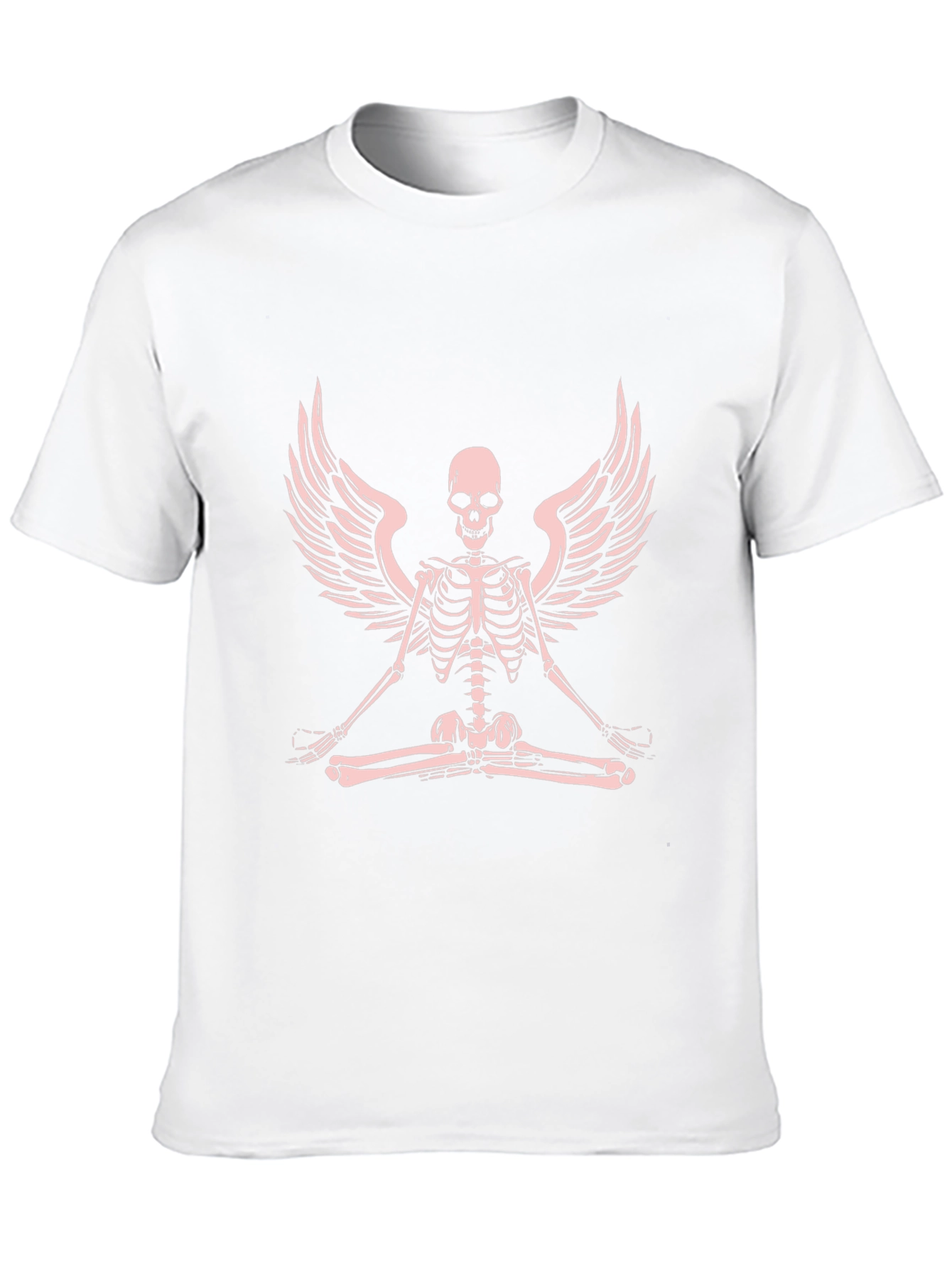 Skeleton Angel Meditation Graphic Tee