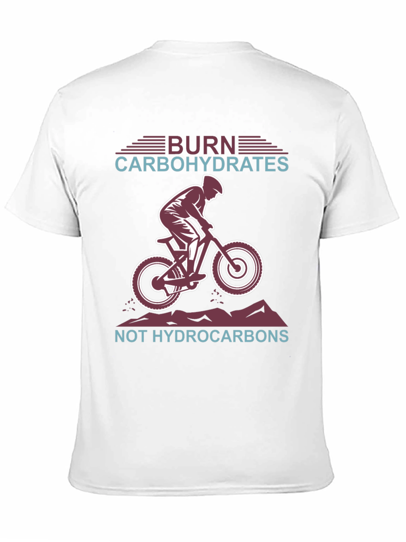 Burn Carbohydrates Cycling T-Shirt