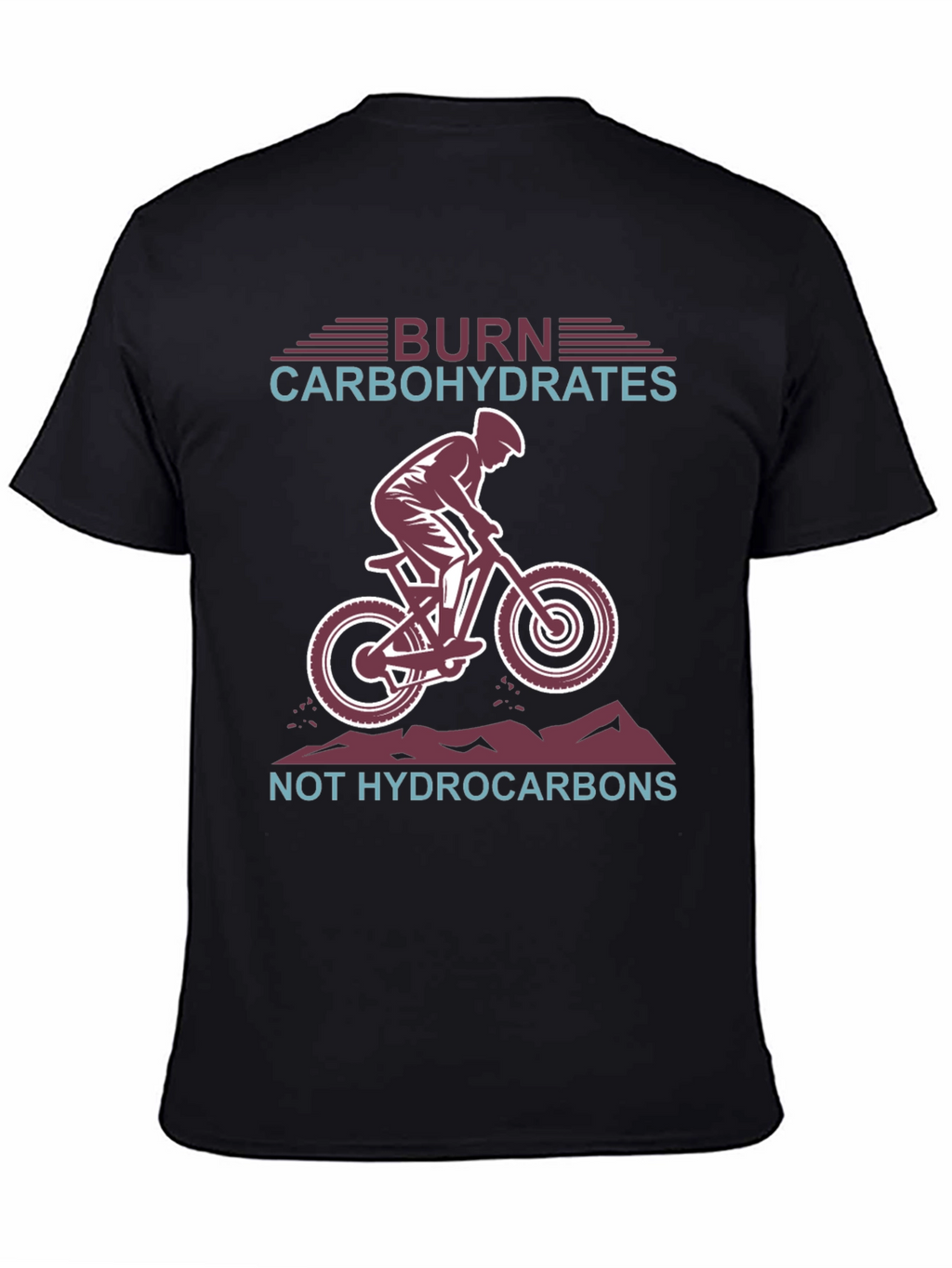 Burn Carbohydrates Cycling T-Shirt
