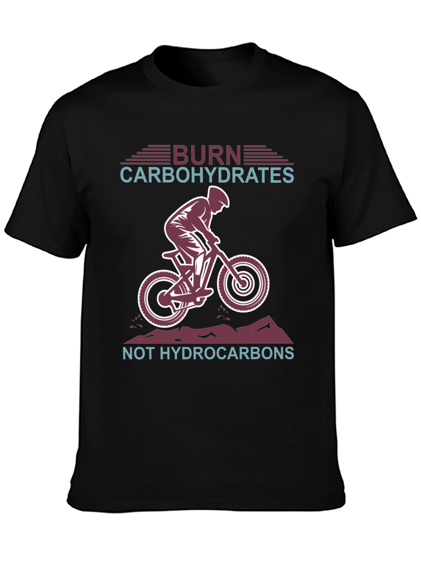 Burn Carbohydrates Cycling T-Shirt