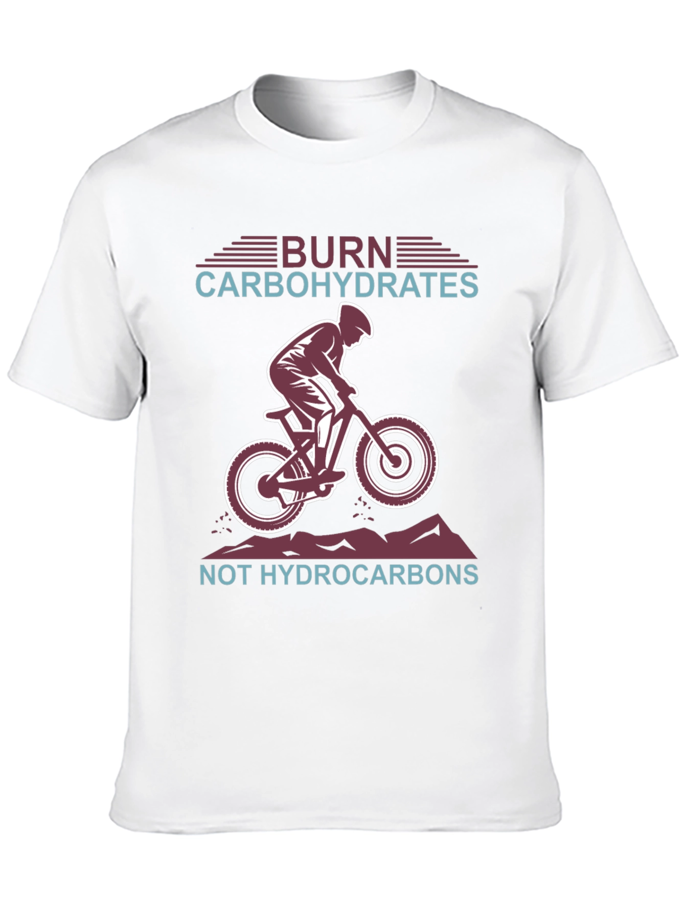Burn Carbohydrates Cycling T-Shirt