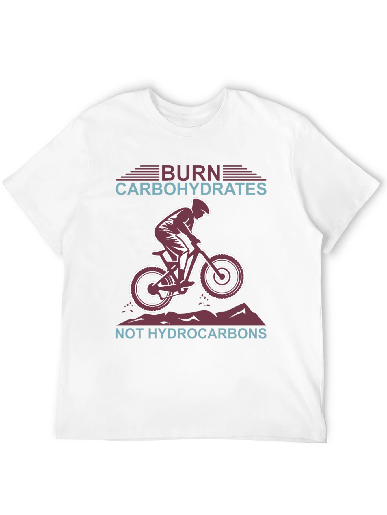 Burn Carbohydrates Cycling T-Shirt