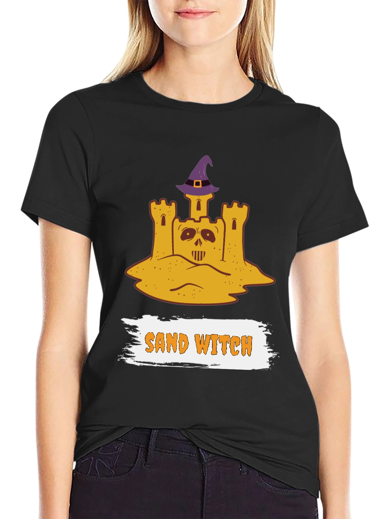 Sand Witch Halloween T-Shirt