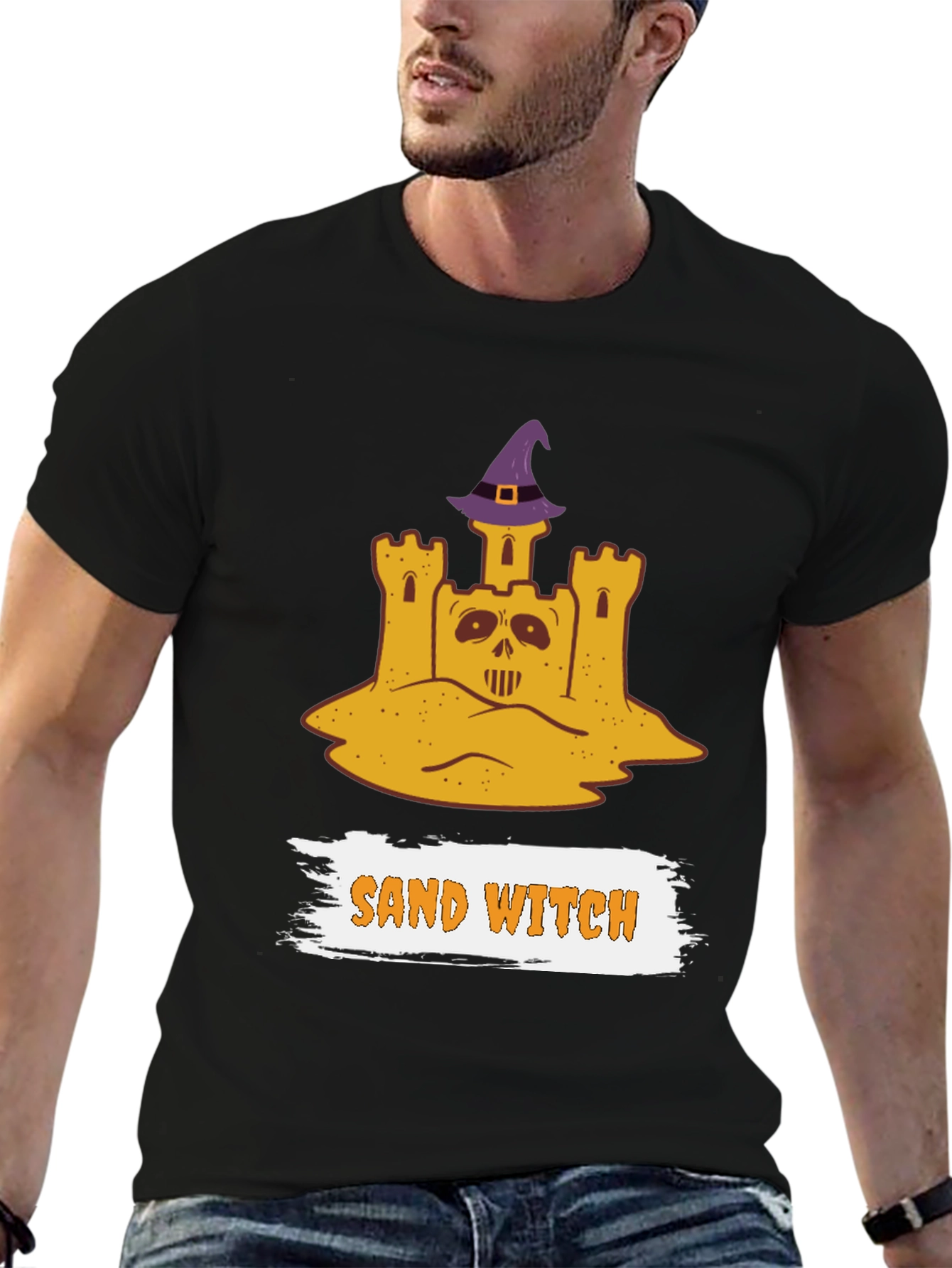 Sand Witch Halloween T-Shirt