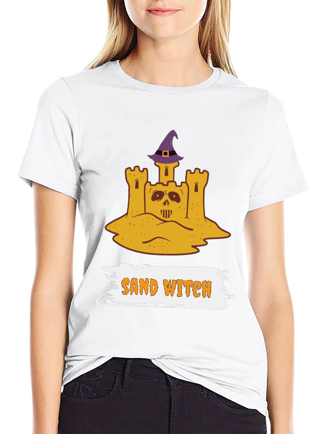 Sand Witch Halloween T-Shirt
