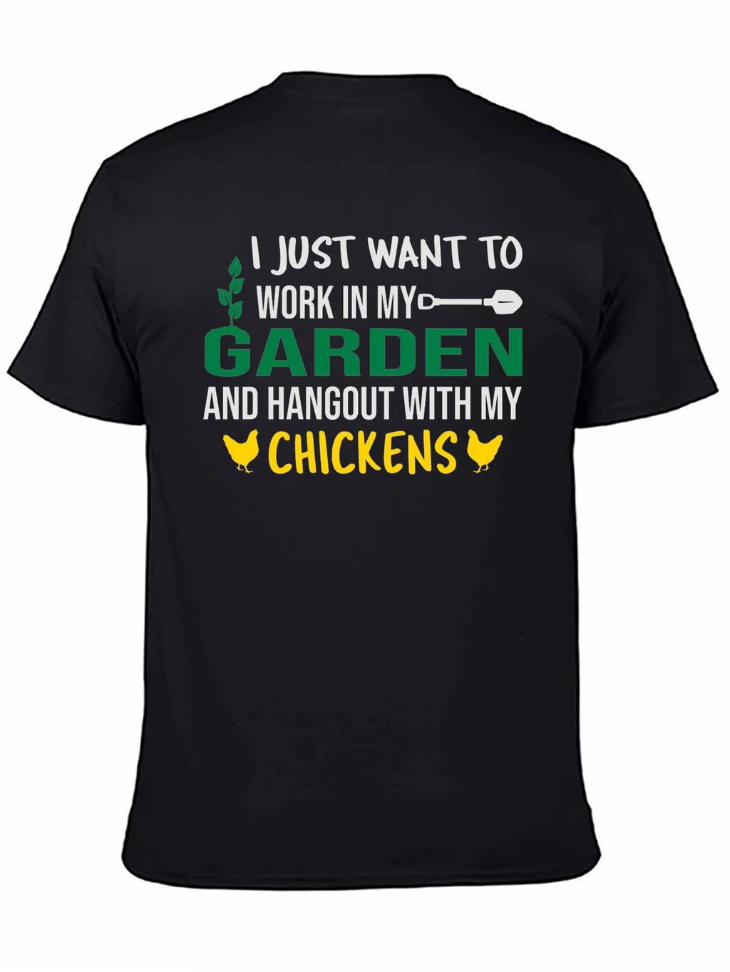 Garden and Chickens T-Shirt